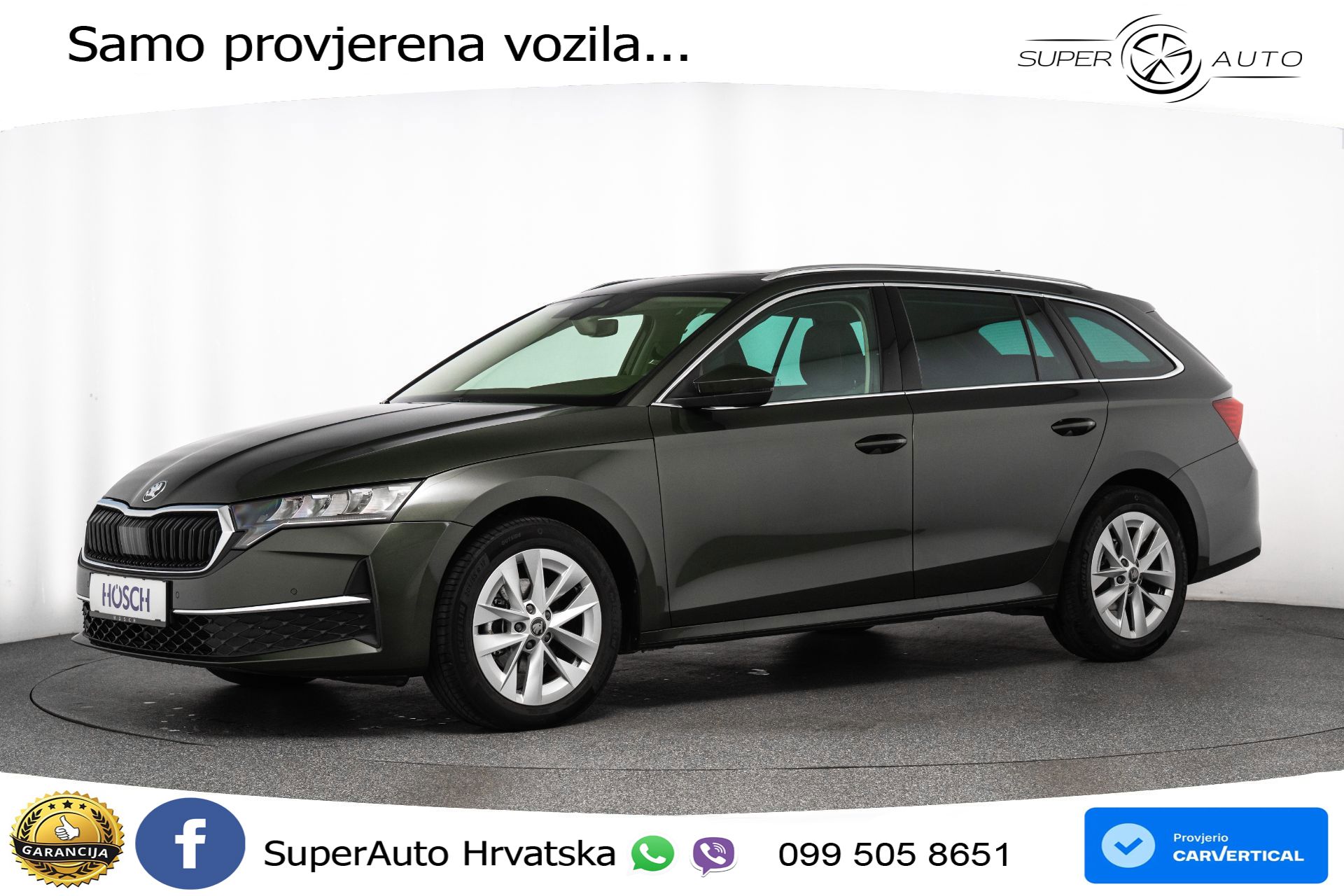 Škoda Octavia Combi 2.0 TDI DSG Selection 150 KS, KAM+4xGR SJED+PANO+VIRT