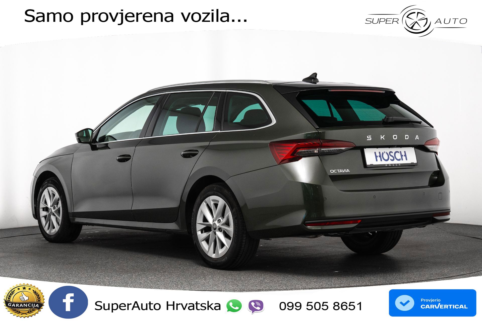 Škoda Octavia Combi 2.0 TDI DSG Selection 150 KS, KAM+4xGR SJED+PANO+VIRT