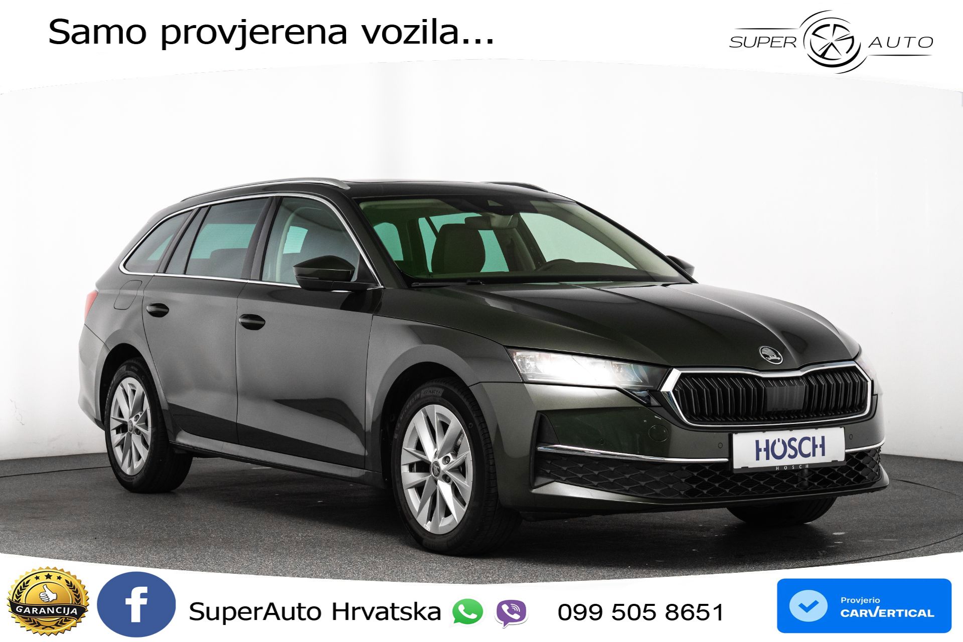 Škoda Octavia Combi 2.0 TDI DSG Selection 150 KS, KAM+4xGR SJED+PANO+VIRT
