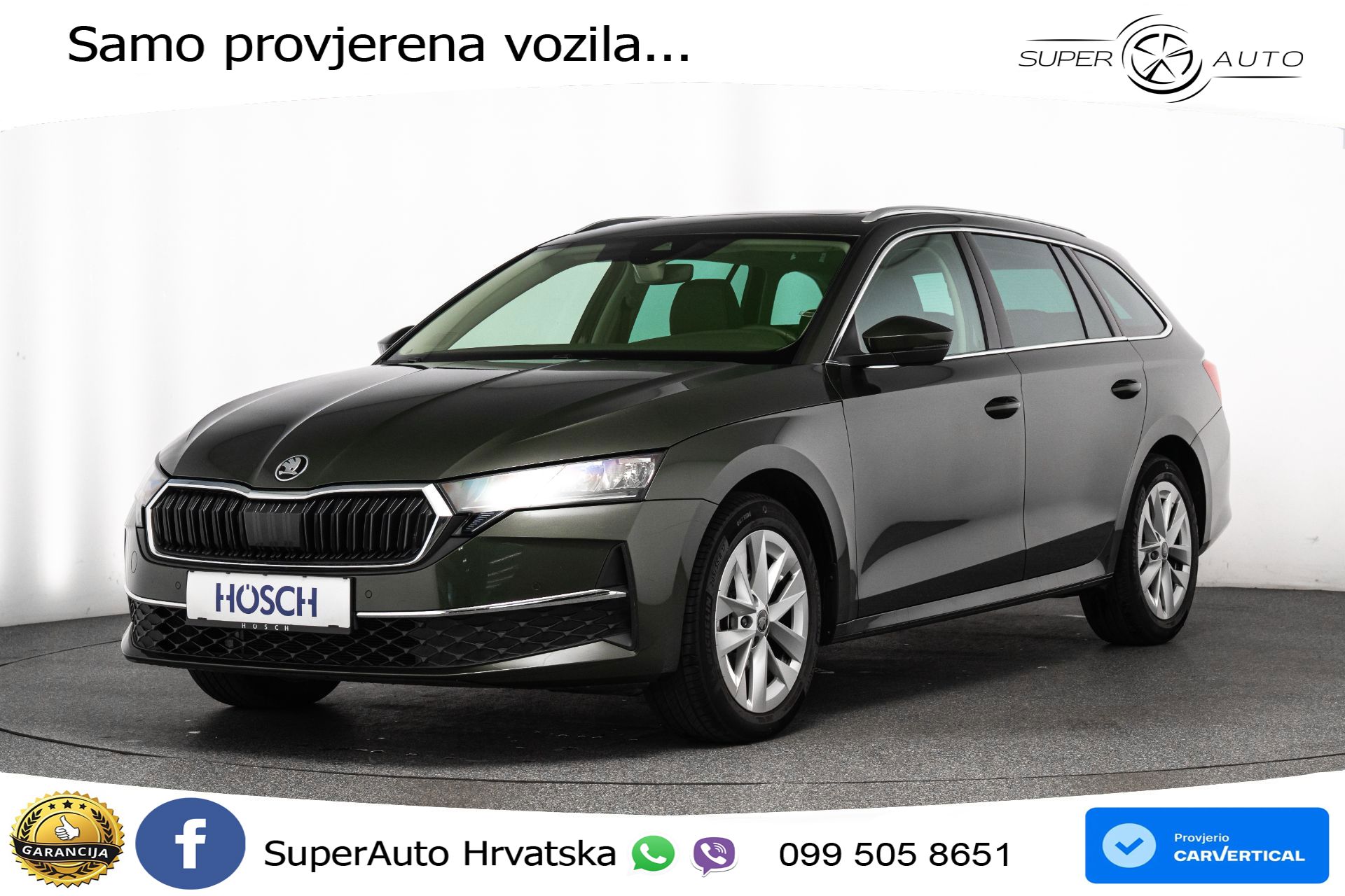 Škoda Octavia Combi 2.0 TDI DSG Selection 150 KS, KAM+4xGR SJED+PANO+VIRT