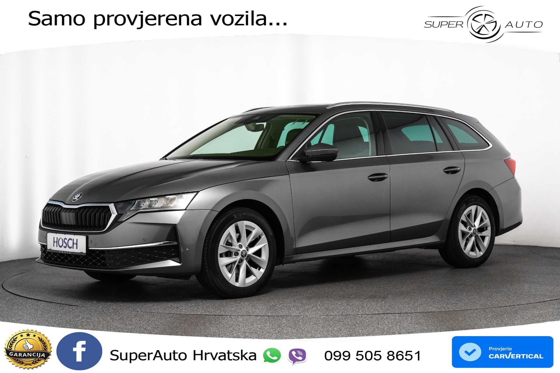Škoda Octavia Combi 2.0 TDI DSG Selection 150 KS, KAM+4xGR SJED+PANO+VIRT