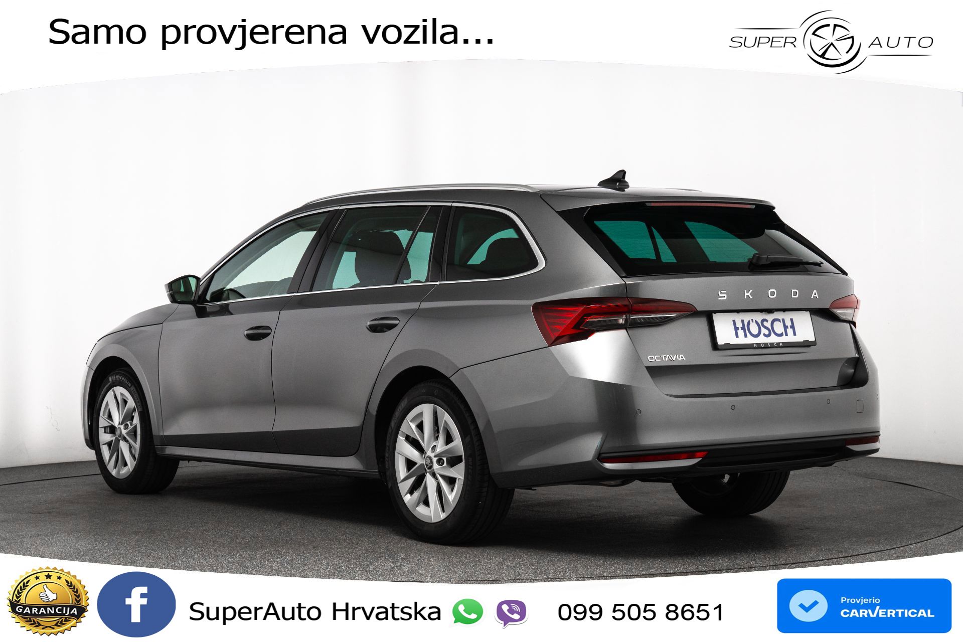 Škoda Octavia Combi 2.0 TDI DSG Selection 150 KS, KAM+4xGR SJED+PANO+VIRT