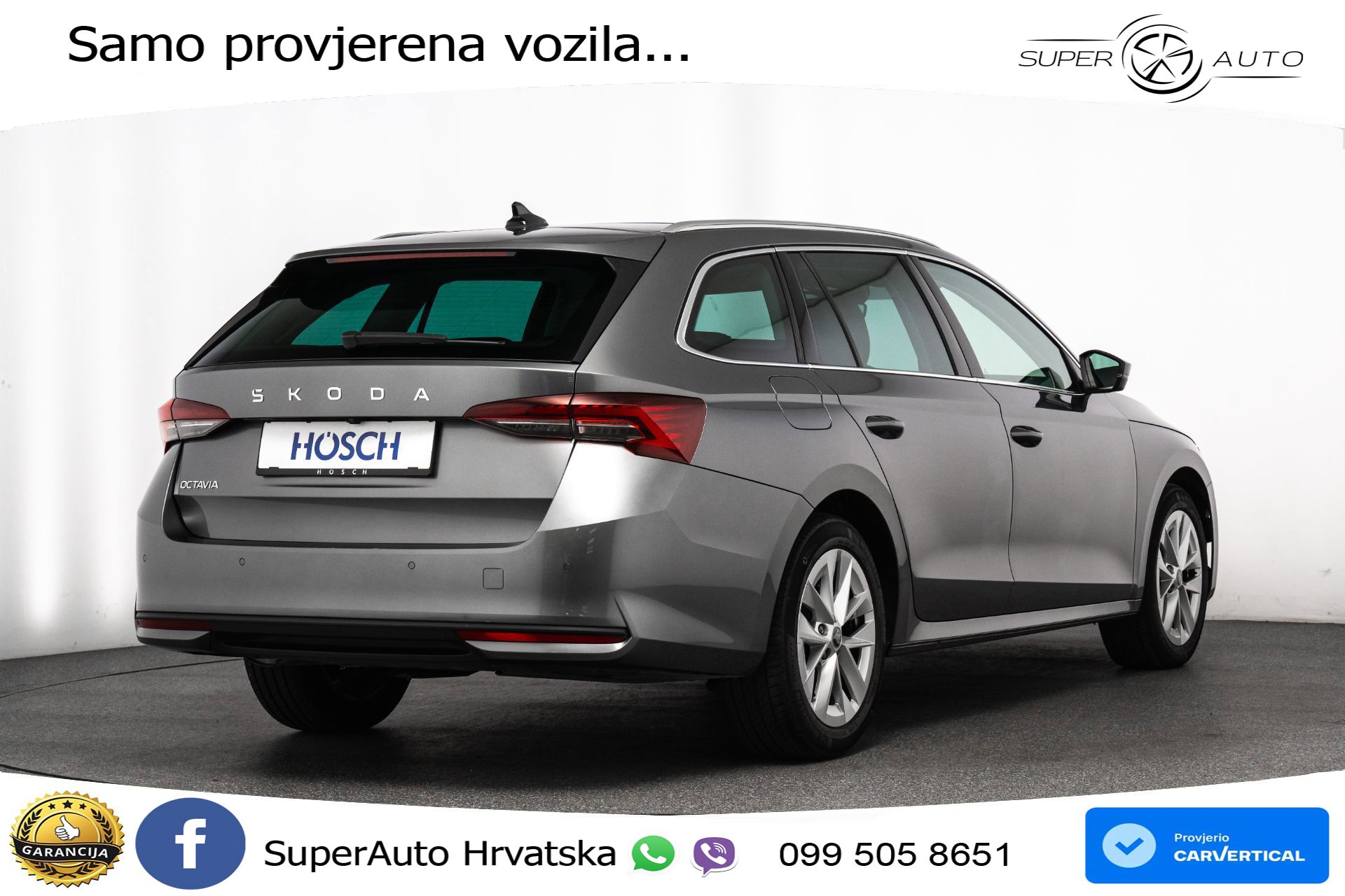 Škoda Octavia Combi 2.0 TDI DSG Selection 150 KS, KAM+4xGR SJED+PANO+VIRT