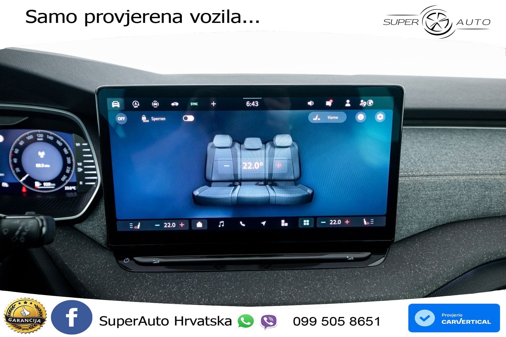 Škoda Octavia Combi 2.0 TDI DSG Selection 150 KS, KAM+4xGR SJED+PANO+VIRT