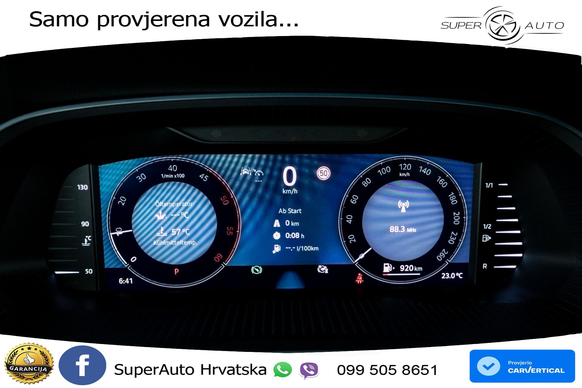 Škoda Octavia Combi 2.0 TDI DSG Selection 150 KS, KAM+4xGR SJED+PANO+VIRT