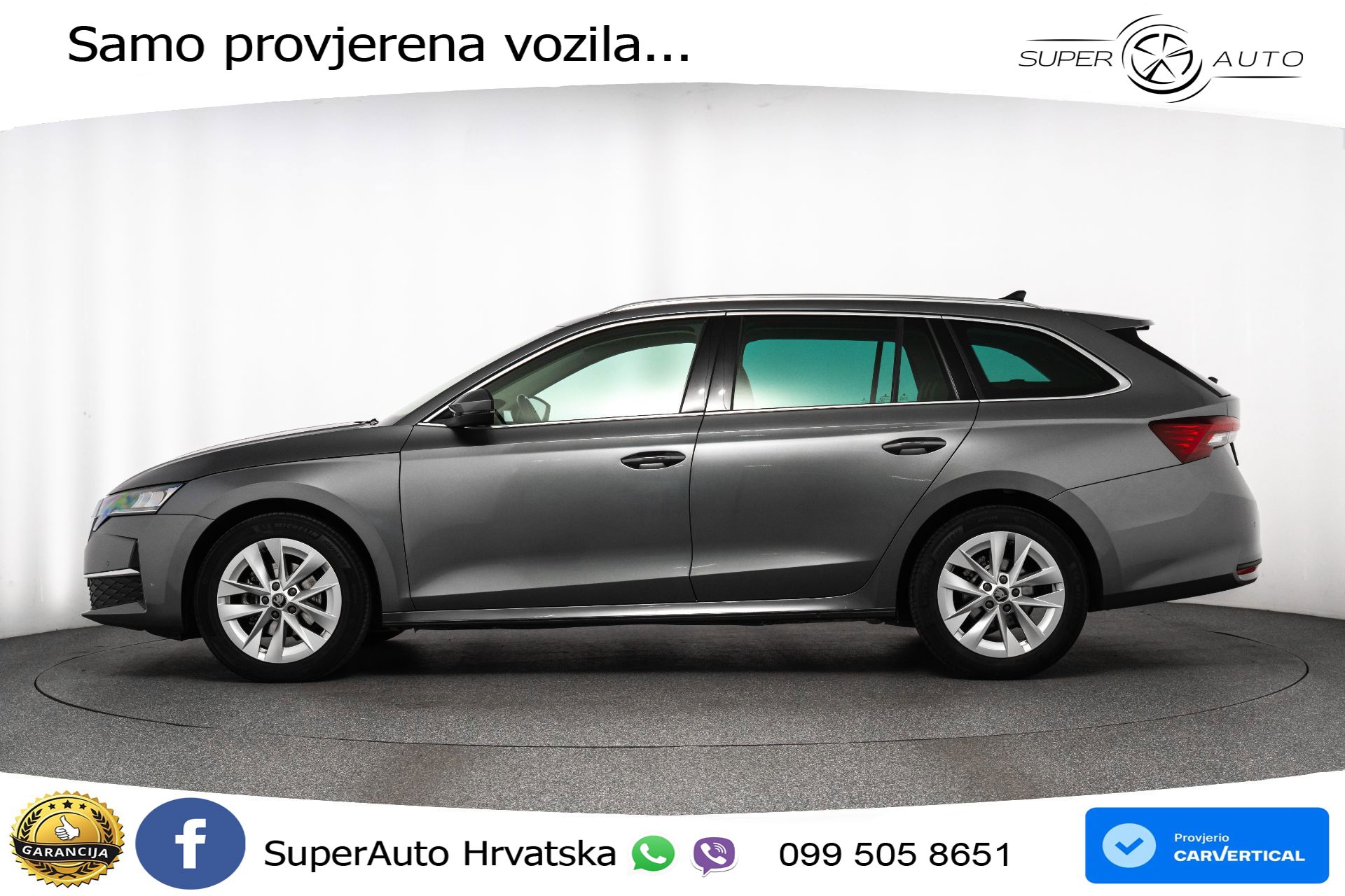 Škoda Octavia Combi 2.0 TDI DSG Selection 150 KS, KAM+4xGR SJED+PANO+VIRT