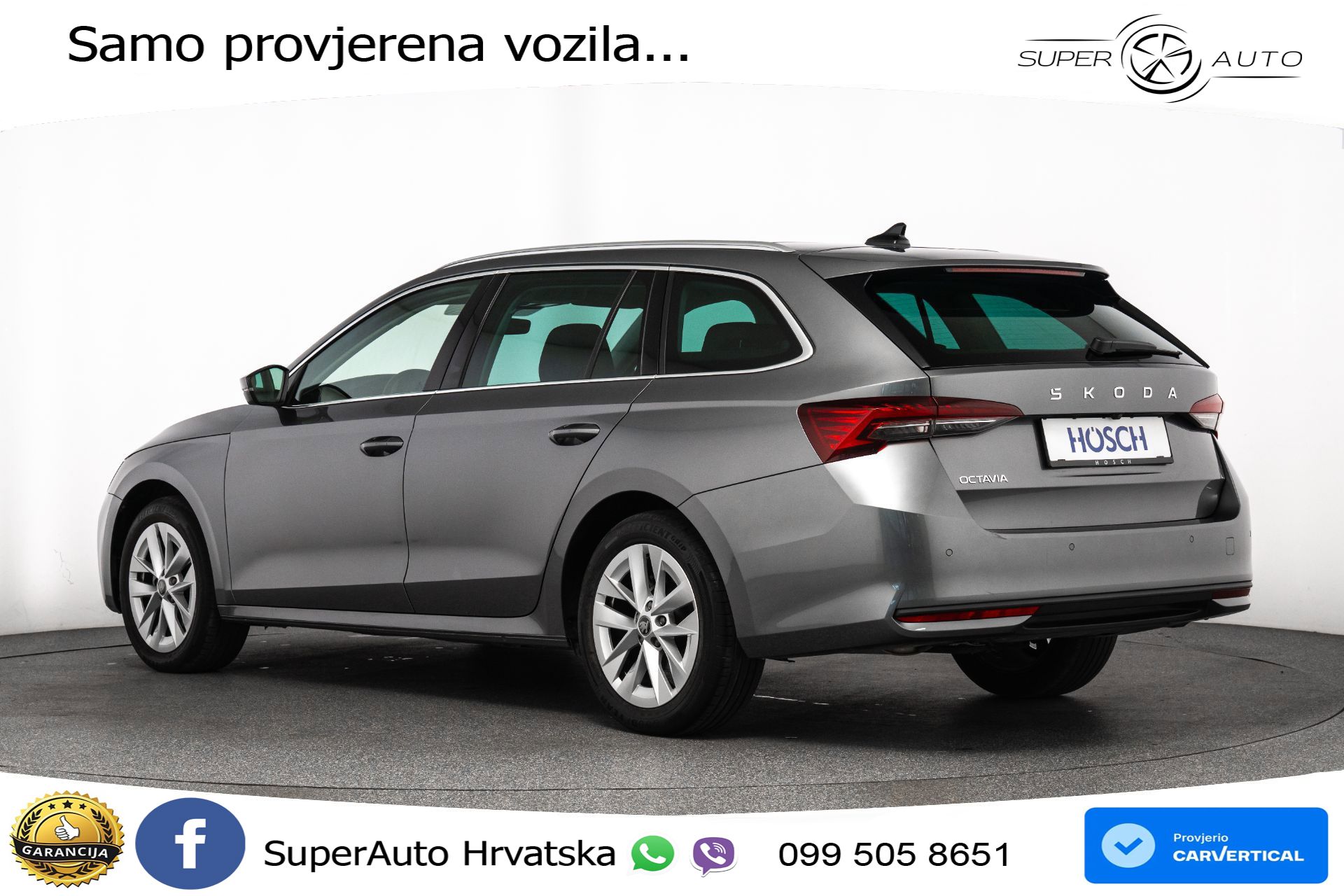 Škoda Octavia Combi 2.0 TDI DSG Selection 150 KS, KAM+4xGR SJED+VIRT+NAVI