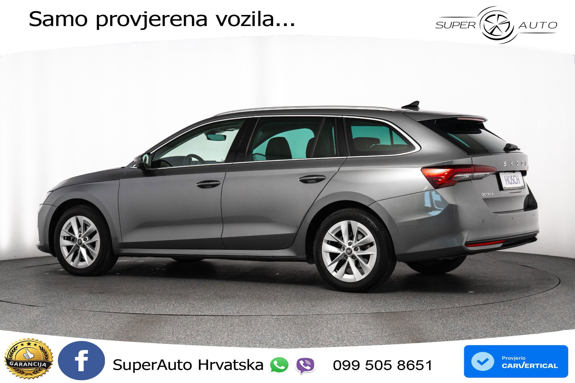 Škoda Octavia Combi 2.0 TDI DSG Selection 150 KS, KAM+4xGR SJED+VIRT+NAVI