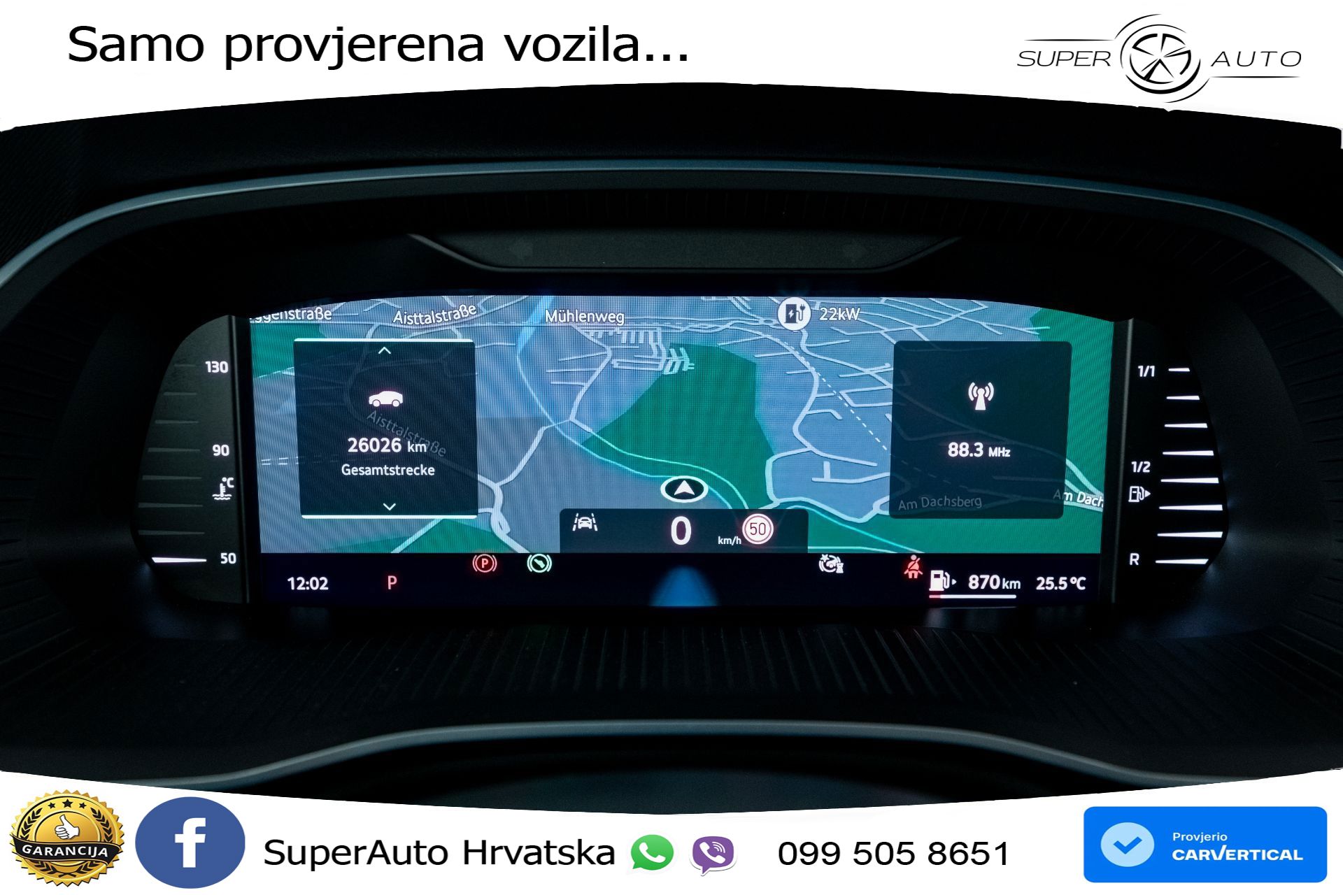 Škoda Octavia Combi 2.0 TDI DSG Selection 150 KS, KAM+4xGR SJED+VIRT+NAVI