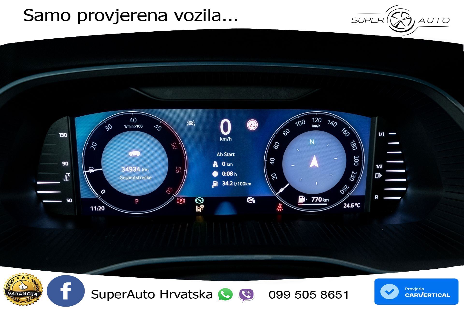 Škoda Octavia Combi 2.0 TDI DSG Selection 150 KS, KAM+4xGR SJED+PANO+VIRT