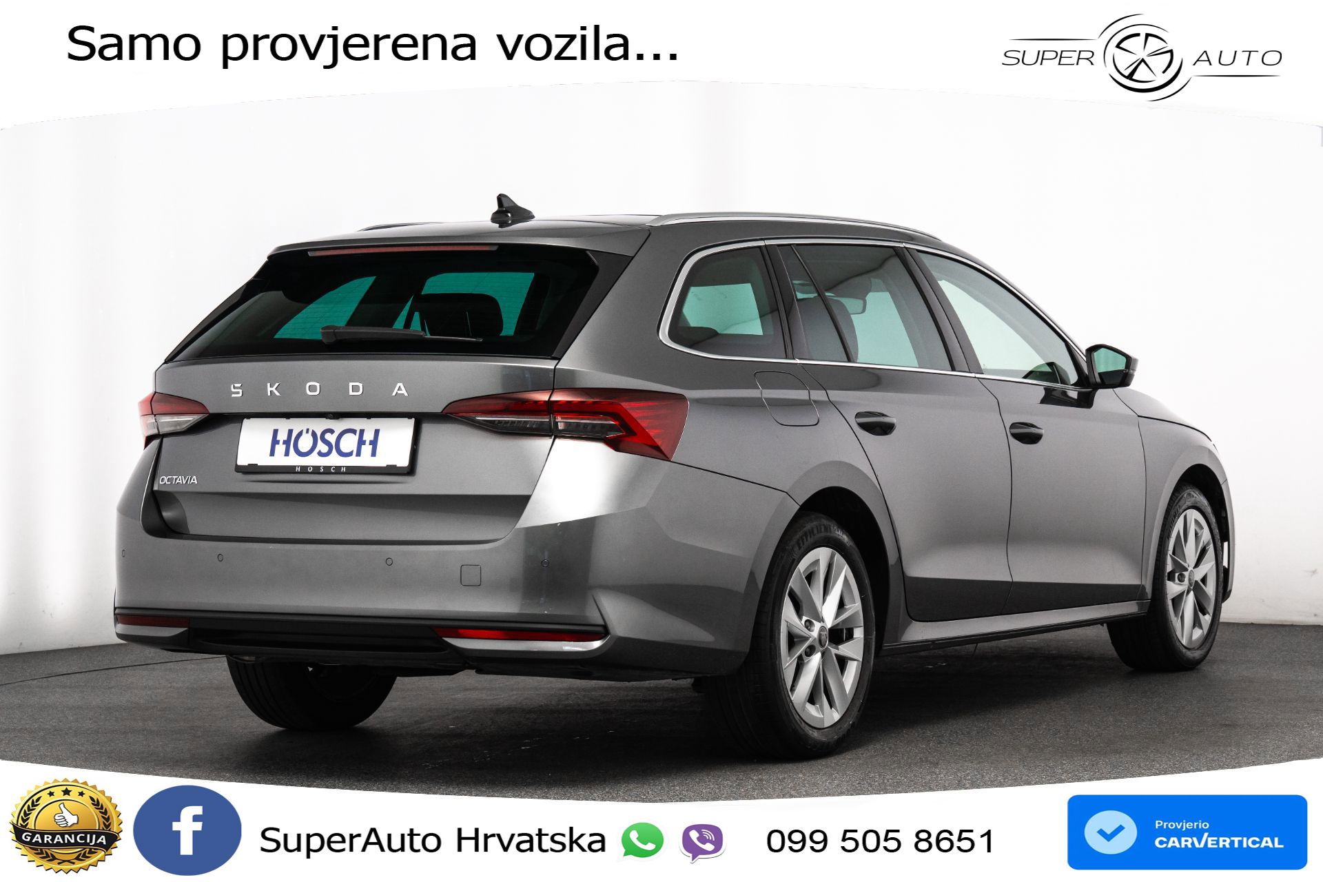 Škoda Octavia Combi 2.0 TDI DSG Selection 150 KS, KAM+4xGR SJED+PANO+VIRT
