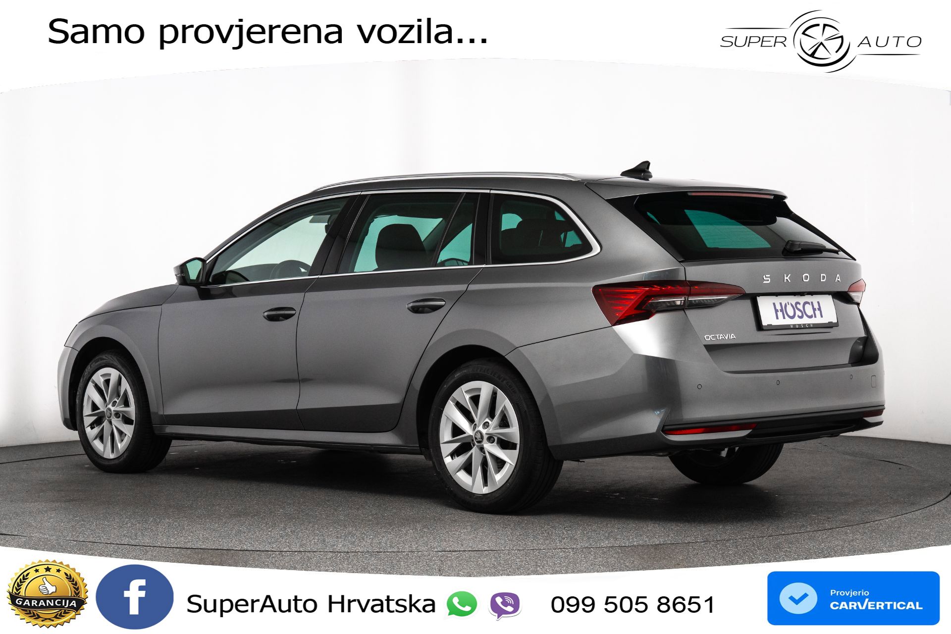 Škoda Octavia Combi 2.0 TDI DSG Selection 150 KS, KAM+4xGR SJED+PANO+VIRT