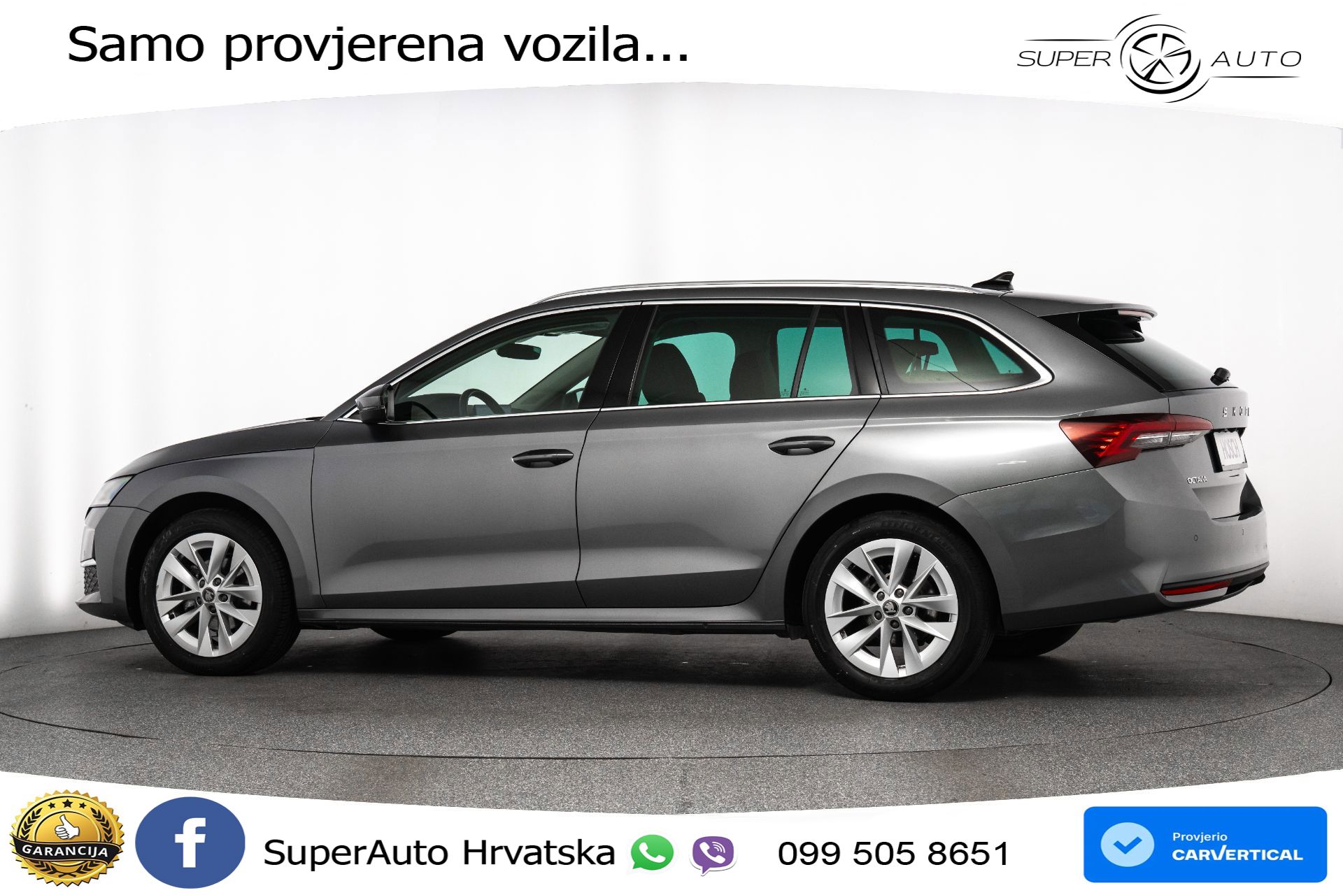 Škoda Octavia Combi 2.0 TDI DSG Selection 150 KS, KAM+4xGR SJED+PANO+VIRT