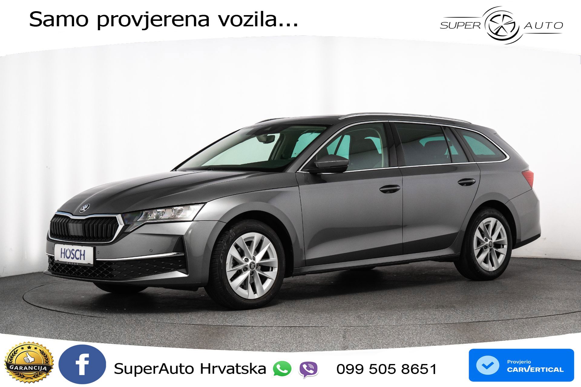 Škoda Octavia Combi 2.0 TDI DSG Selection 150 KS, KAM+4xGR SJED+PANO+VIRT