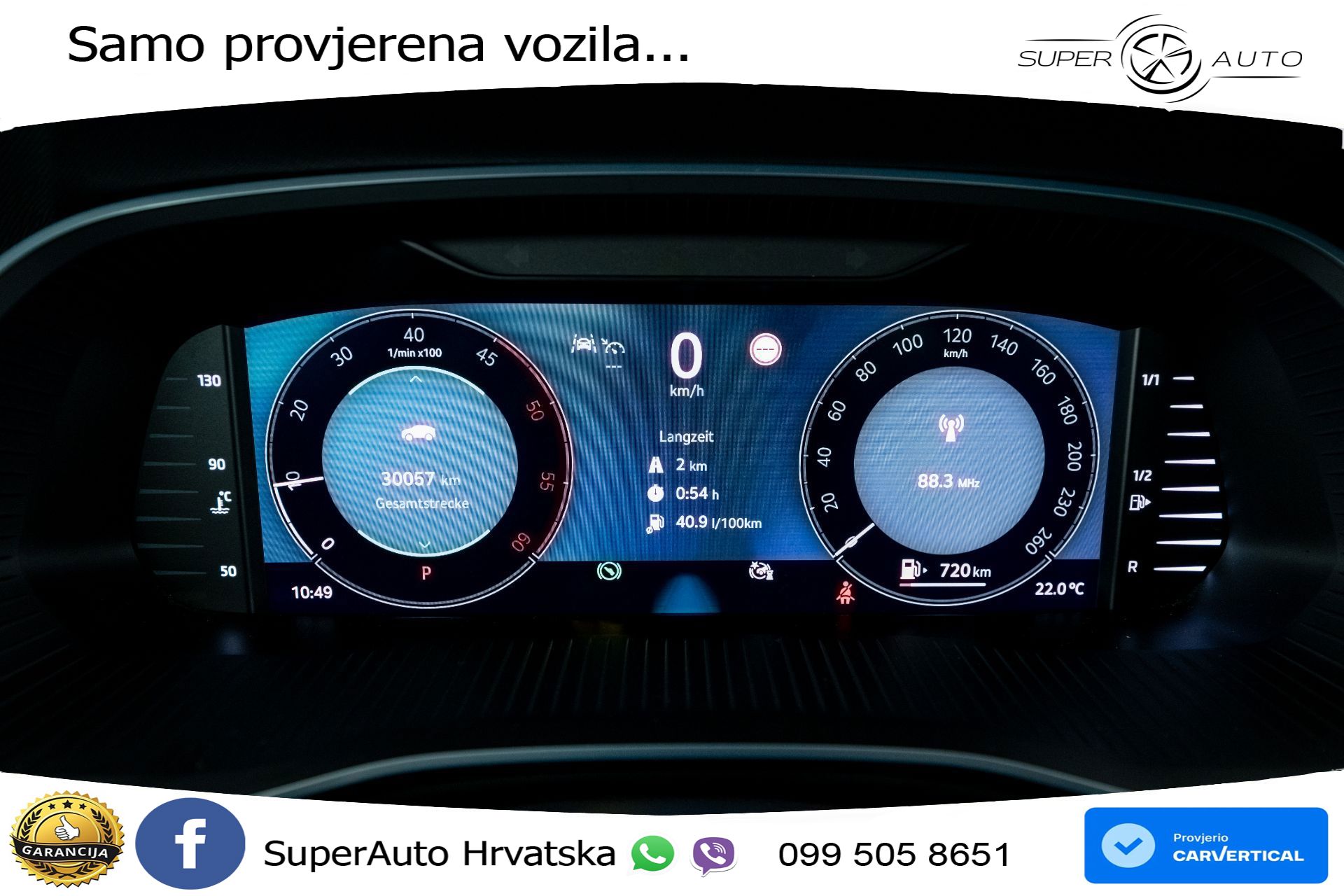 Škoda Octavia Combi 2.0 TDI DSG Selection 150 KS, KAM+4xGR SJED+VIRT+NAVI