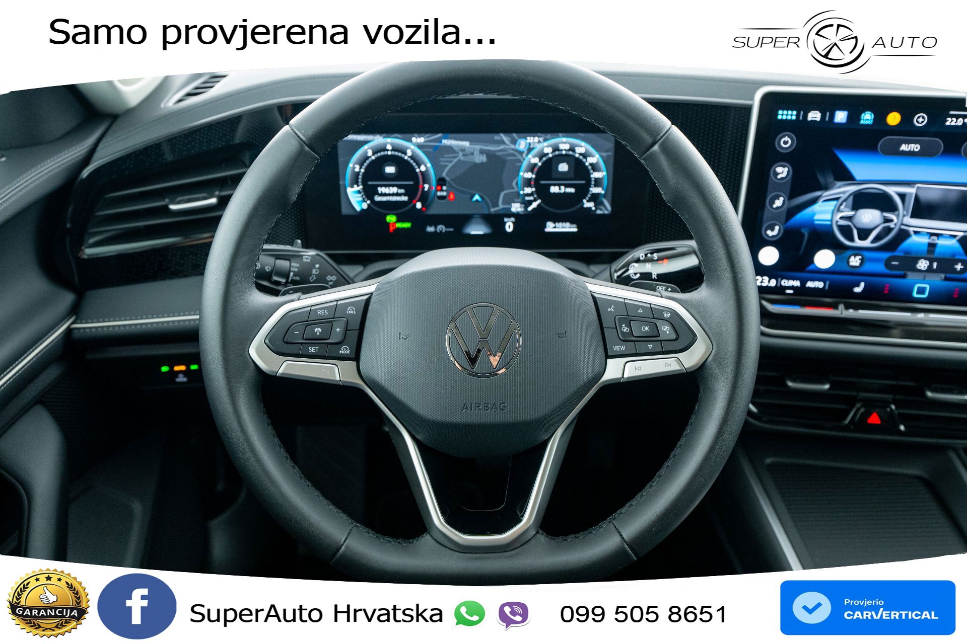 VW Passat Variant 1.5 eTSI DSG Business 150 KS, ACC+360+GR SJED+VIRT+NAVI+MASAŽA