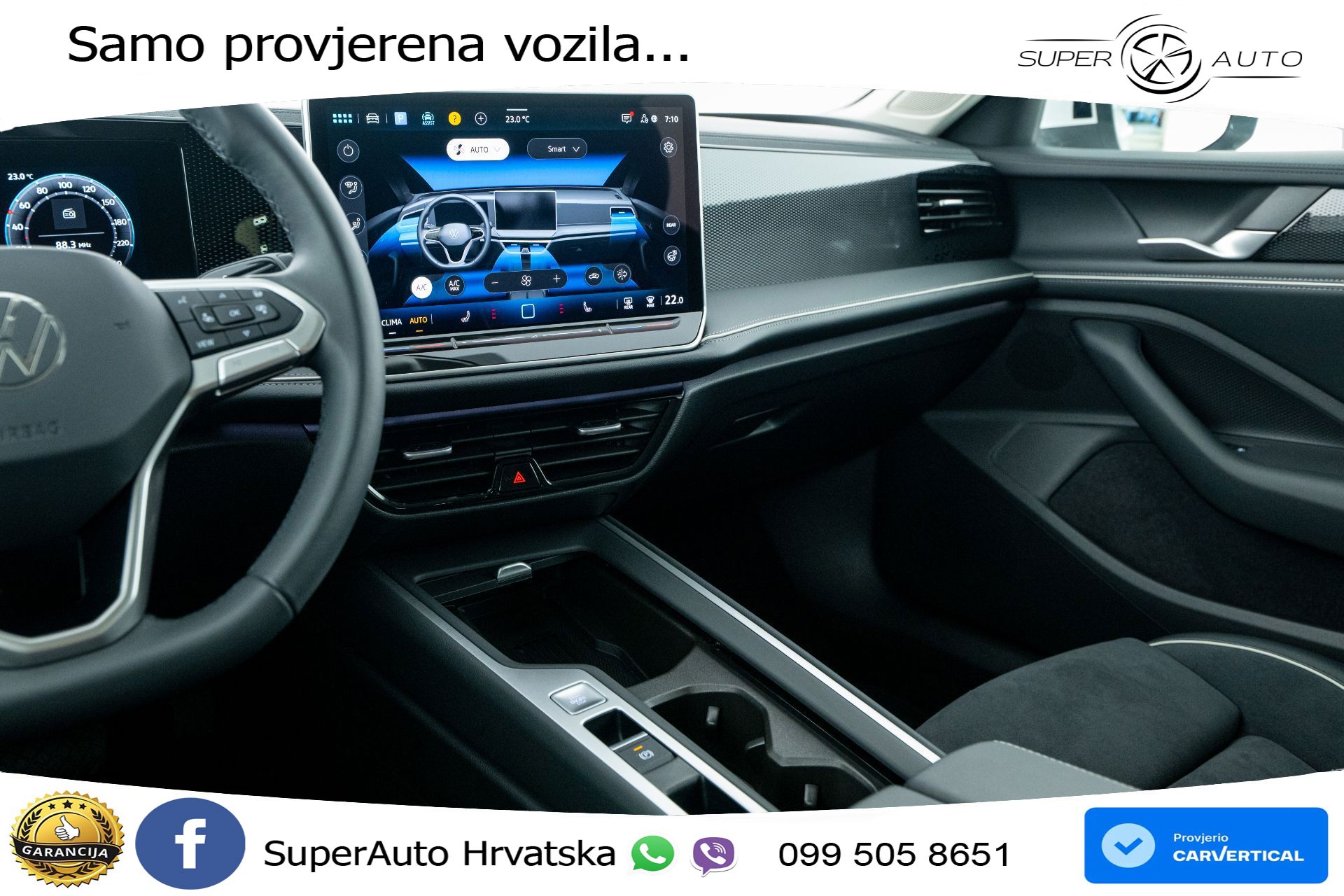 VW Passat Variant 1.5 eTSI DSG Business 150 KS, ACC+360+GR SJED+VIRT+NAVI+MASAŽA