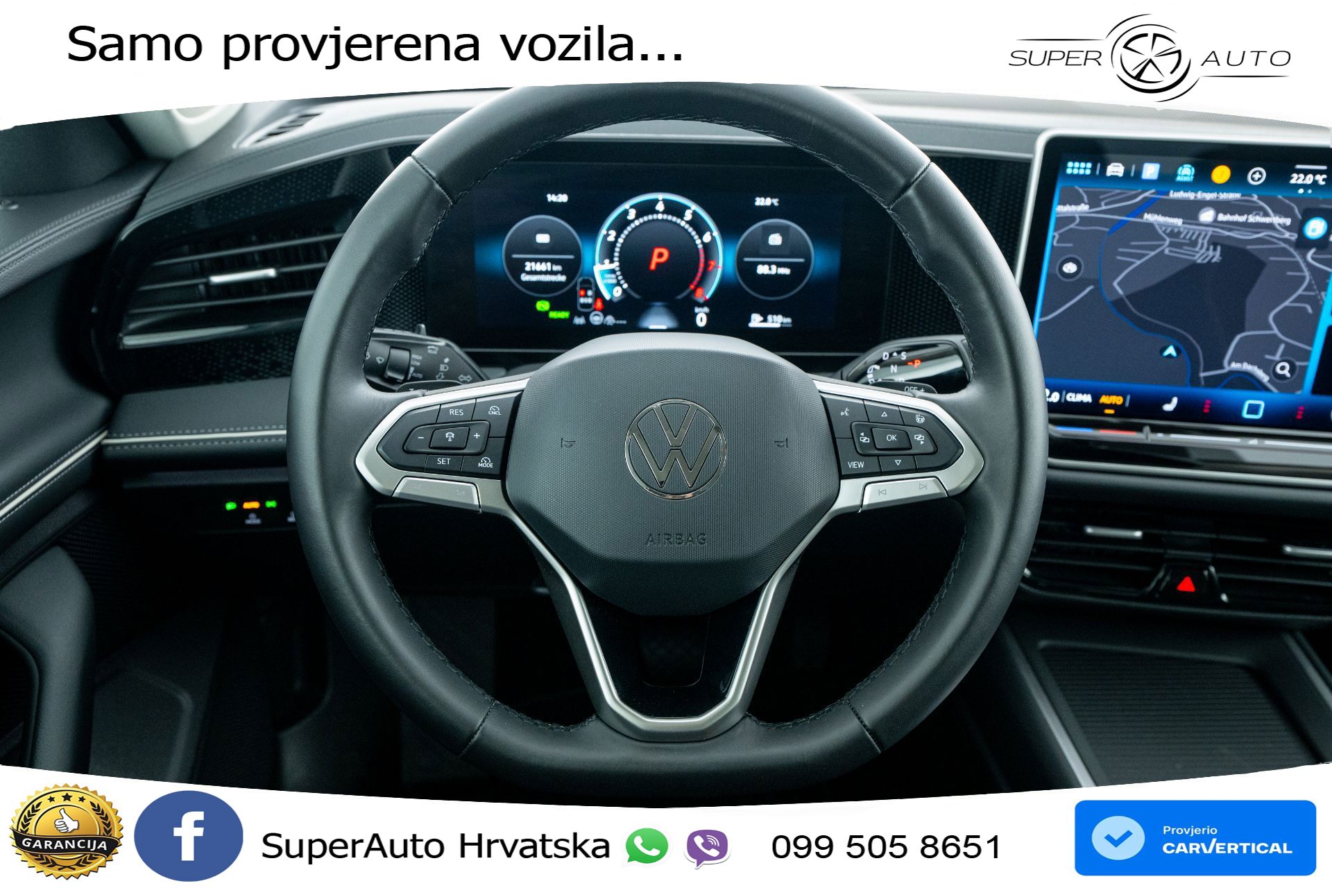 VW Passat Variant 1.5 eTSI DSG Business 150 KS, ACC+360+GR SJED+VIRT+NAVI+MASAŽA