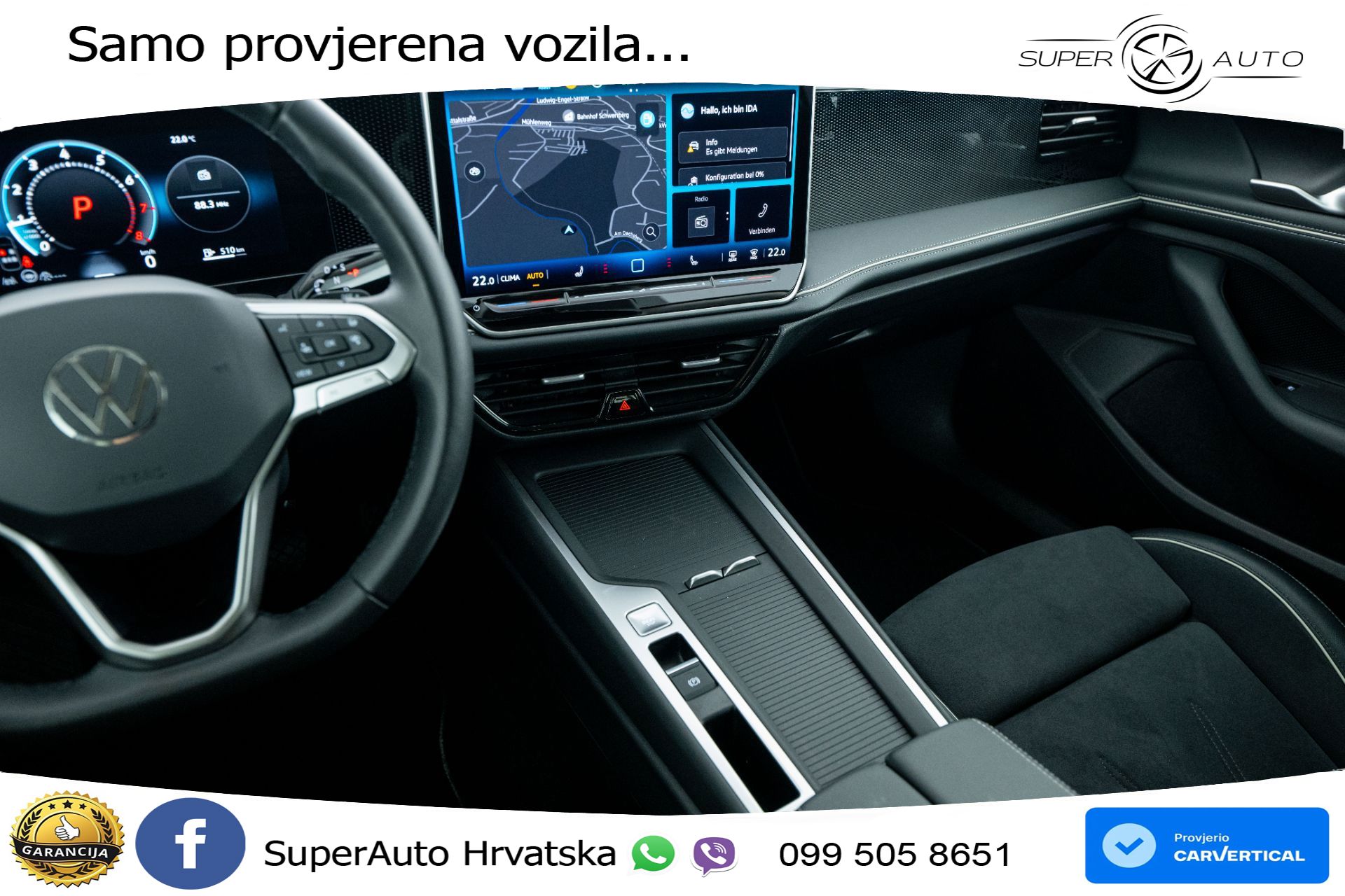 VW Passat Variant 1.5 eTSI DSG Business 150 KS, ACC+360+GR SJED+VIRT+NAVI+MASAŽA