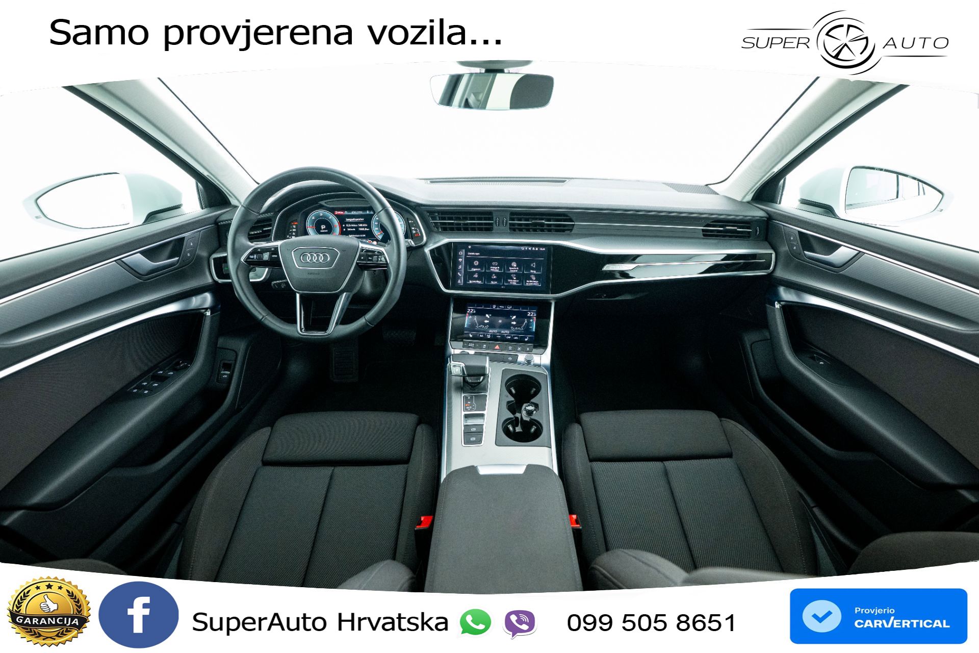 Audi A6 Avant 40 TDI quattro S tronic Advanced 204 KS, LED+ACC+GR SJED+KAM+VIRT