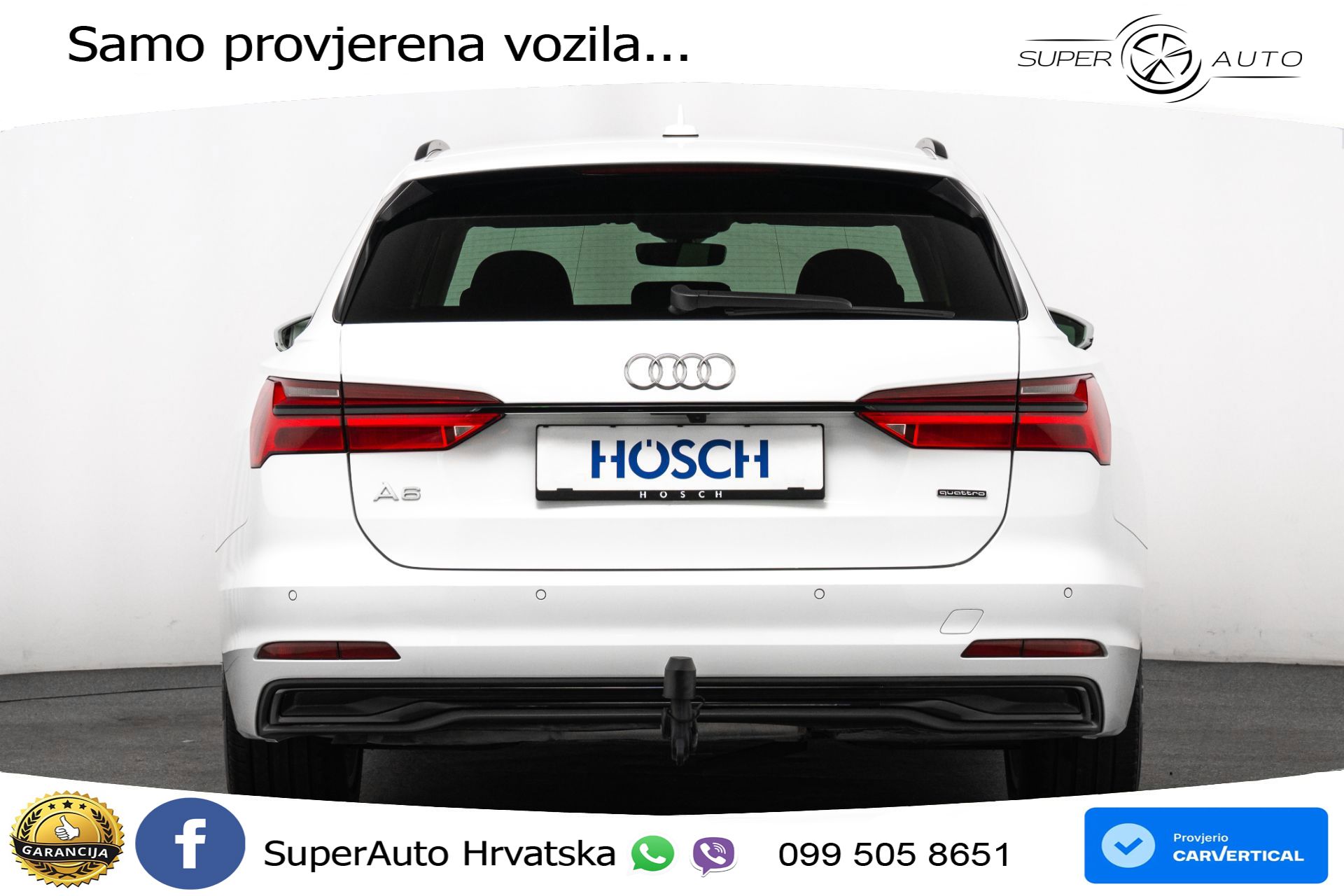 Audi A6 Avant 40 TDI quattro S tronic Advanced 204 KS, LED+ACC+GR SJED+KAM+VIRT