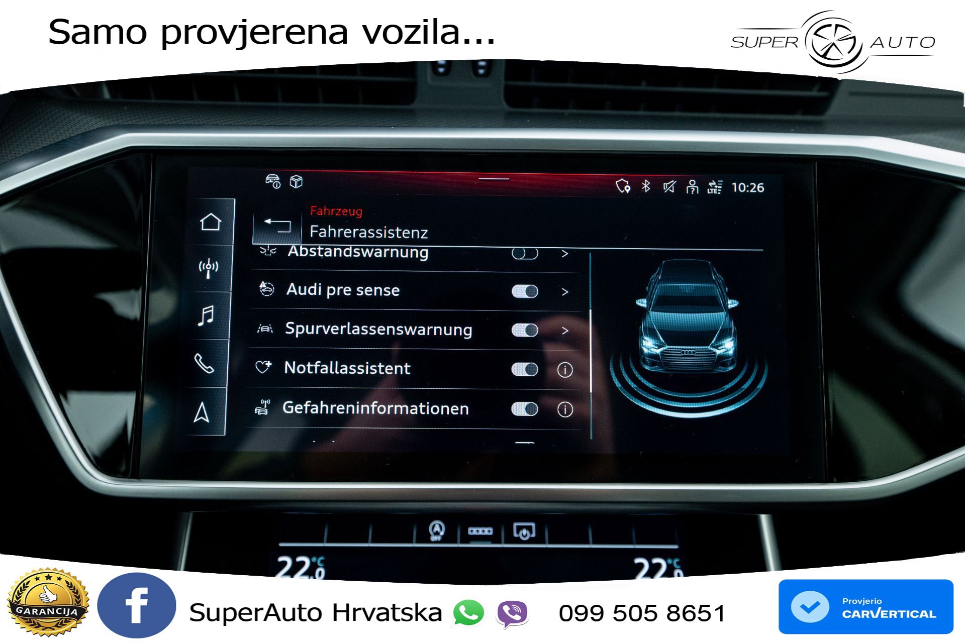 Audi A6 Avant 40 TDI quattro S tronic Advanced 204 KS, LED+ACC+GR SJED+KAM+VIRT