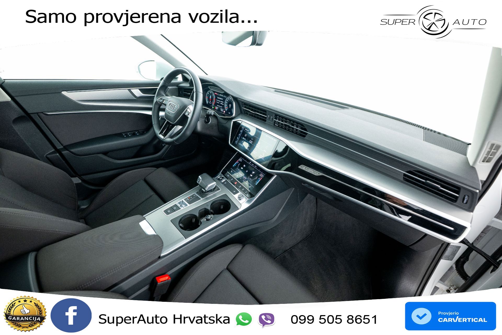 Audi A6 Avant 40 TDI quattro S tronic Advanced 204 KS, LED+ACC+GR SJED+KAM+VIRT