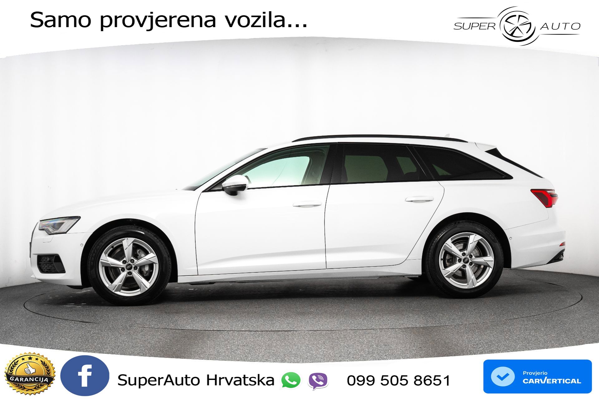 Audi A6 Avant 40 TDI quattro S tronic Advanced 204 KS, LED+ACC+GR SJED+KAM+VIRT