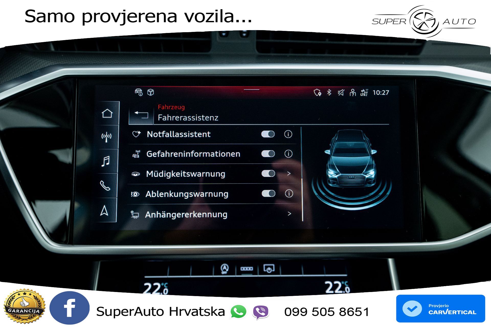 Audi A6 Avant 40 TDI quattro S tronic Advanced 204 KS, LED+ACC+GR SJED+KAM+VIRT