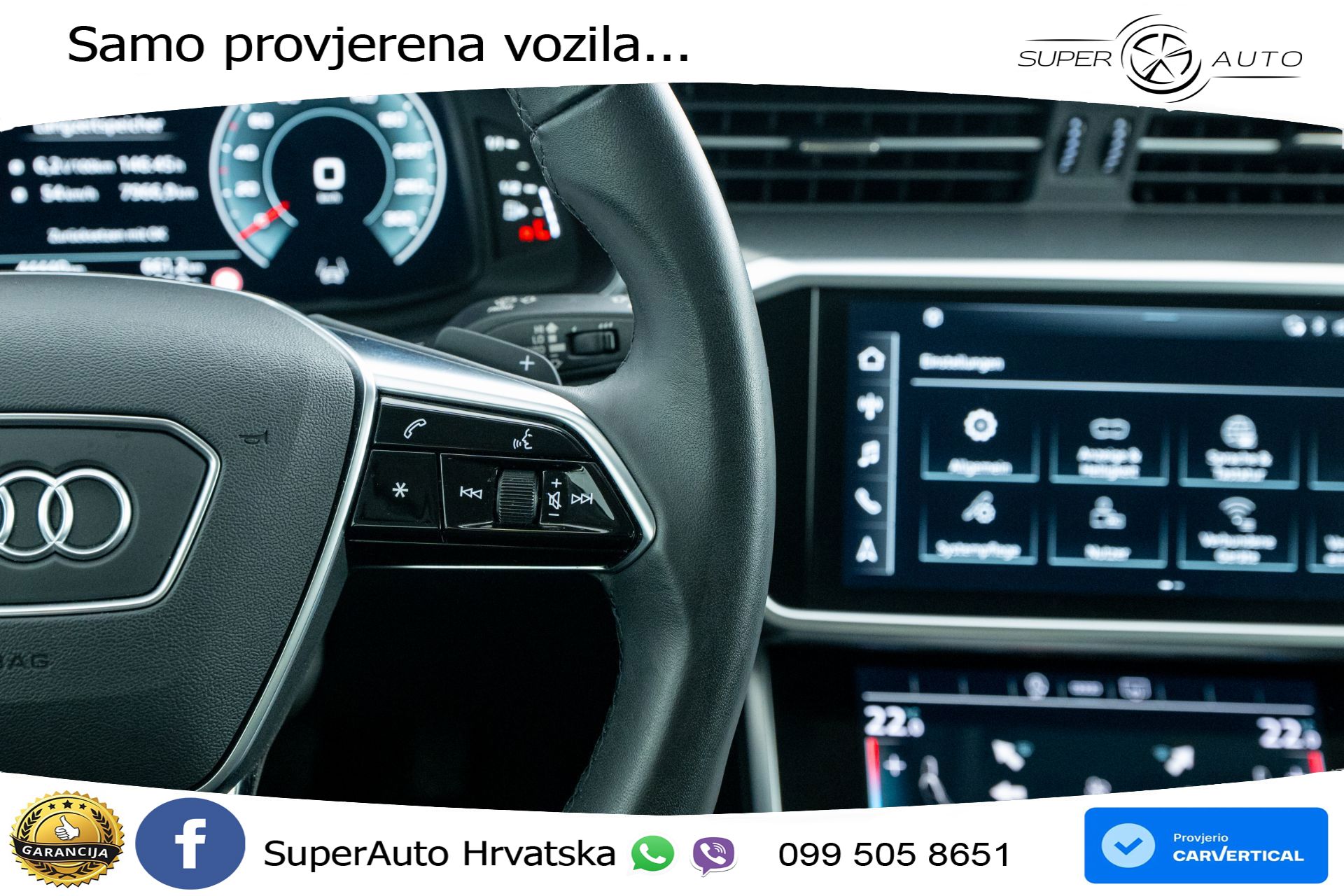 Audi A6 Avant 40 TDI quattro S tronic Advanced 204 KS, LED+ACC+GR SJED+KAM+VIRT