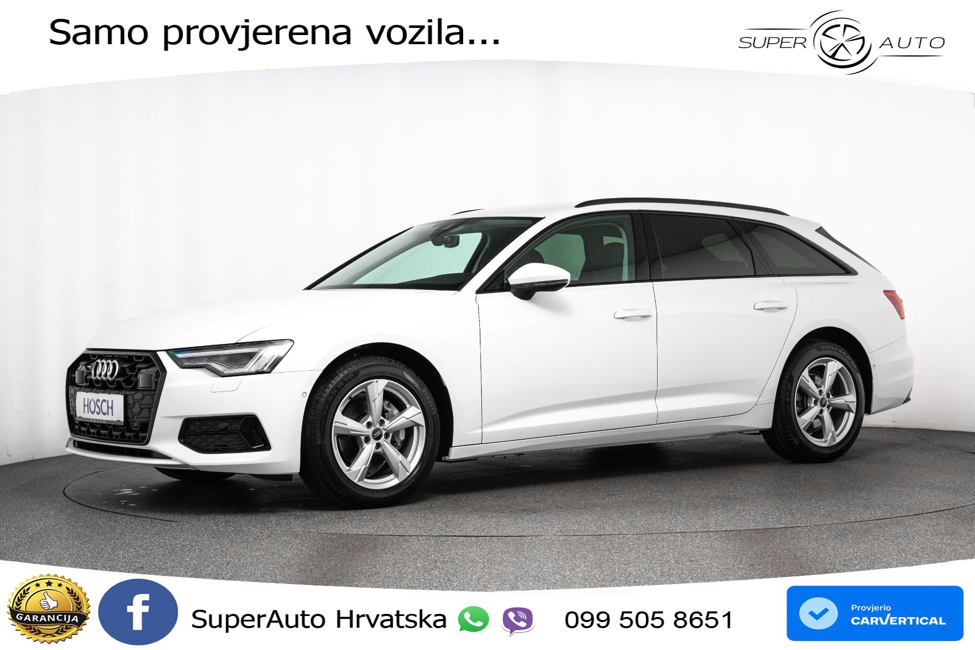 Audi A6 Avant 40 TDI quattro S tronic Advanced 204 KS, LED+ACC+GR SJED+KAM+VIRT