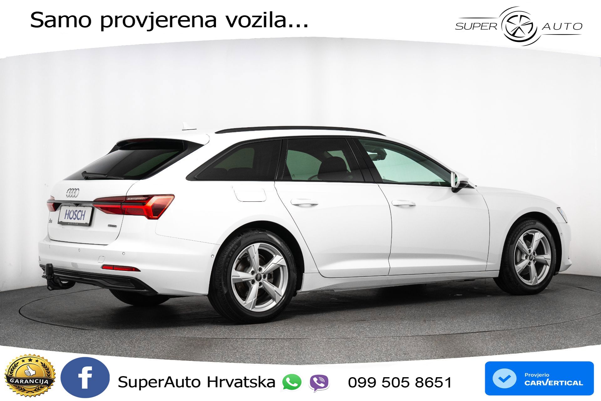 Audi A6 Avant 40 TDI quattro S tronic Advanced 204 KS, LED+ACC+GR SJED+KAM+VIRT