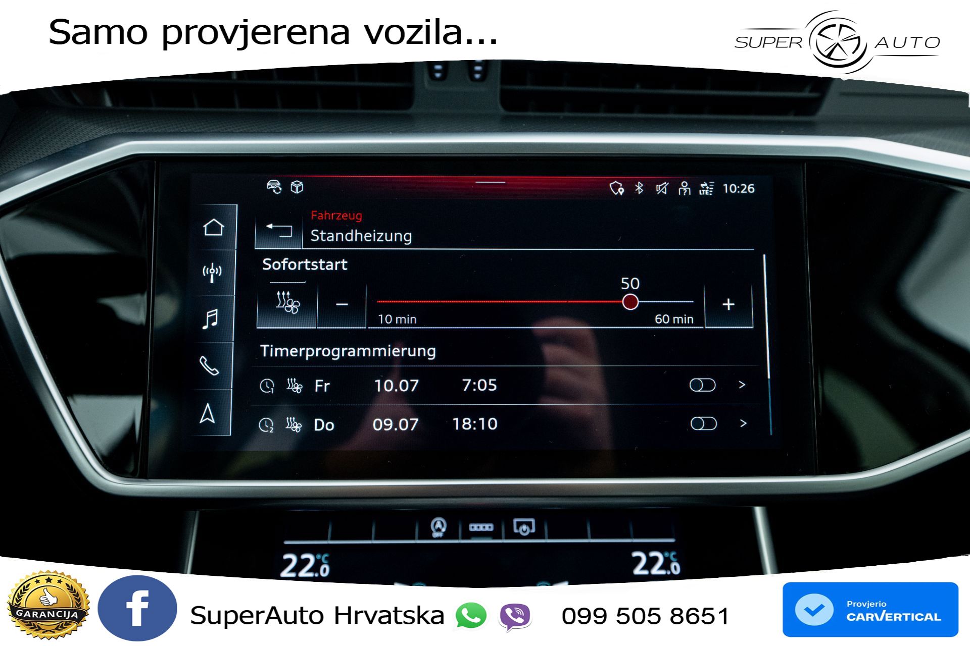 Audi A6 Avant 40 TDI quattro S tronic Advanced 204 KS, LED+ACC+GR SJED+KAM+VIRT