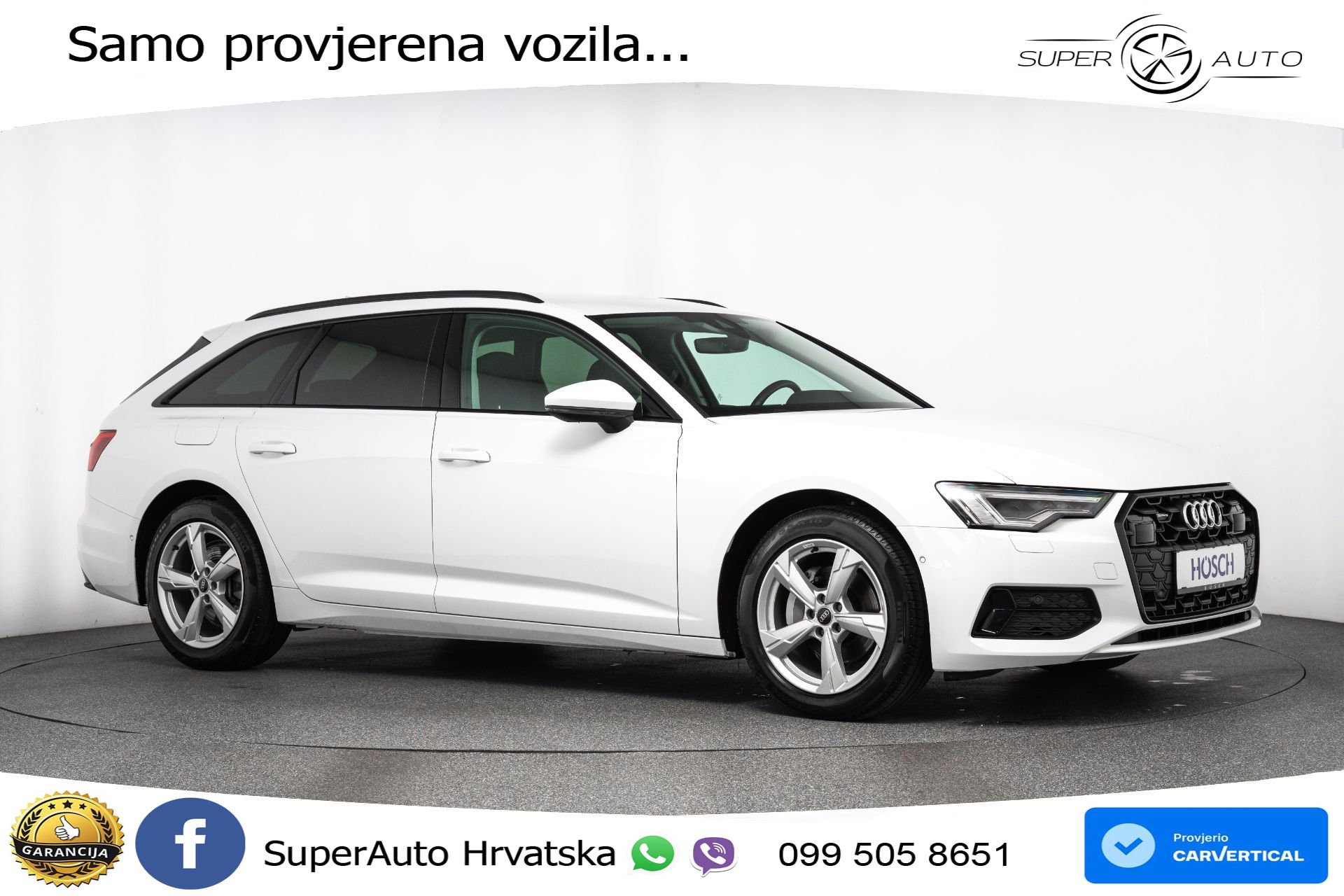 Audi A6 Avant 40 TDI quattro S tronic Advanced 204 KS, LED+ACC+GR SJED+KAM+VIRT