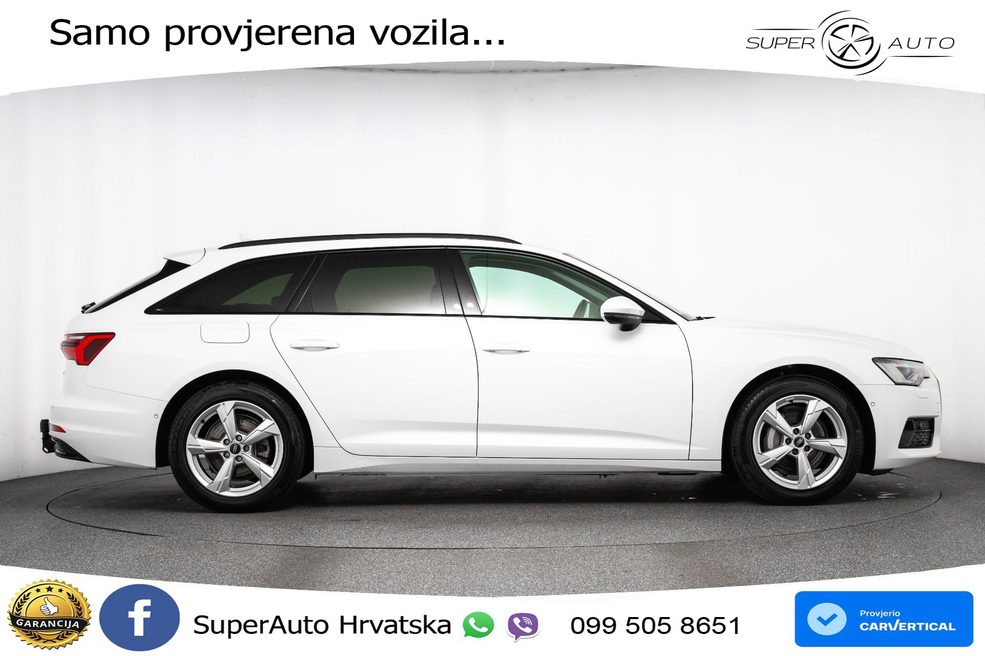 Audi A6 Avant 40 TDI quattro S tronic Advanced 204 KS, LED+ACC+GR SJED+KAM+VIRT