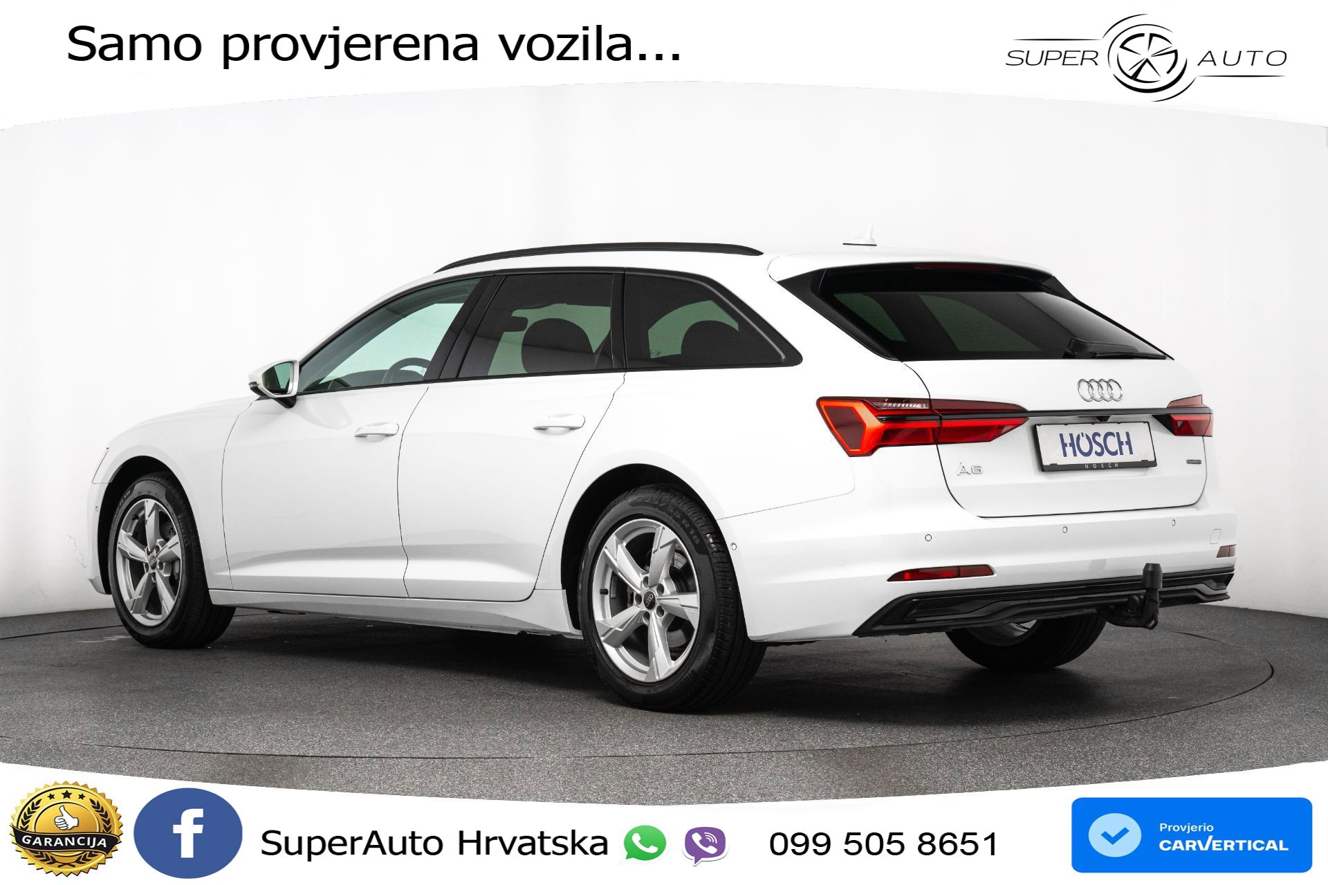 Audi A6 Avant 40 TDI quattro S tronic Advanced 204 KS, LED+ACC+GR SJED+KAM+VIRT