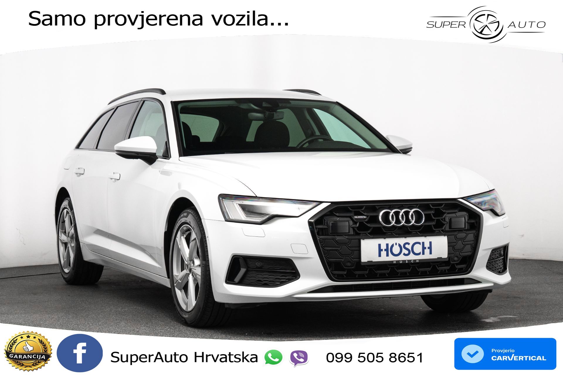 Audi A6 Avant 40 TDI quattro S tronic Advanced 204 KS, LED+ACC+GR SJED+KAM+VIRT