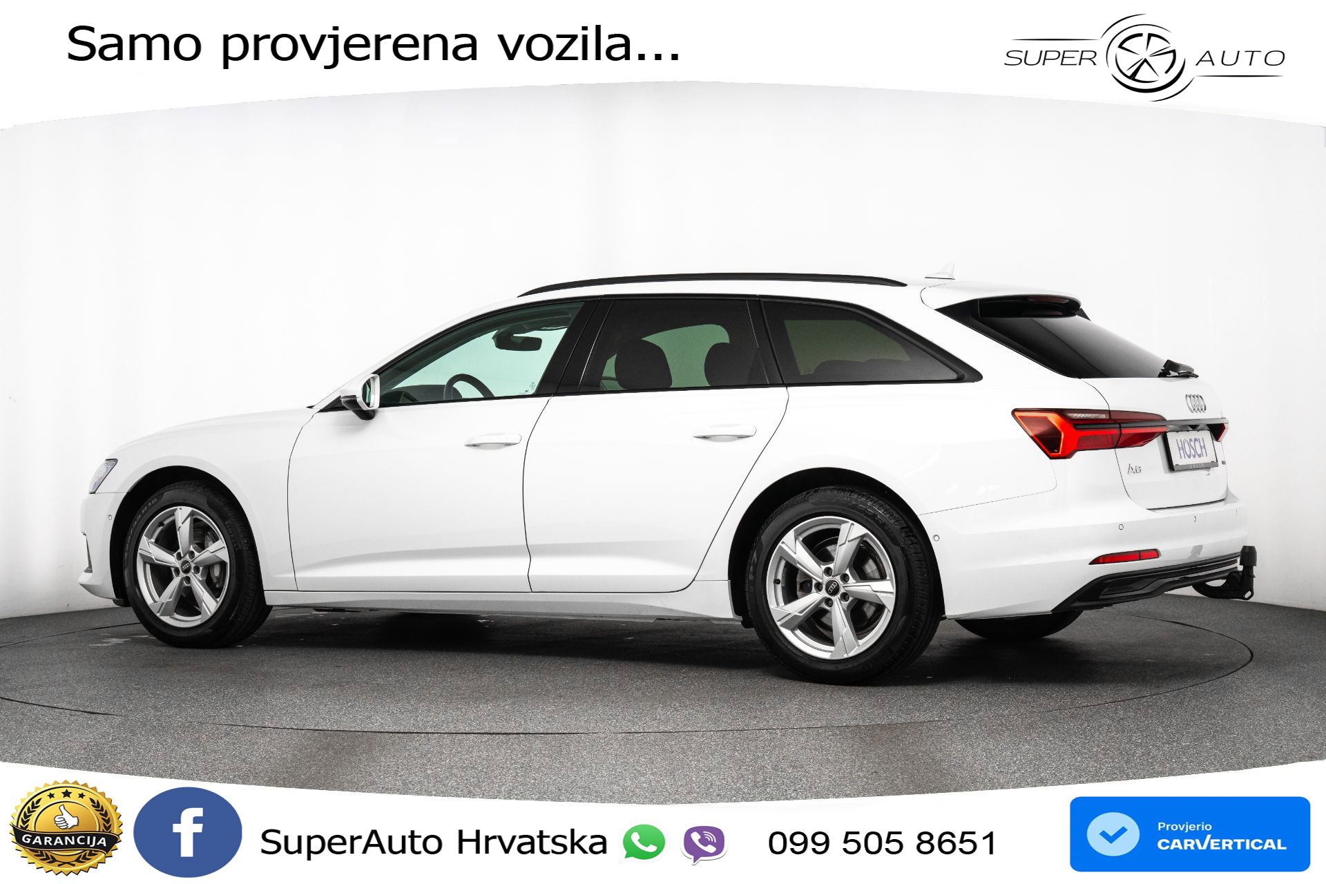 Audi A6 Avant 40 TDI quattro S tronic Advanced 204 KS, LED+ACC+GR SJED+KAM+VIRT