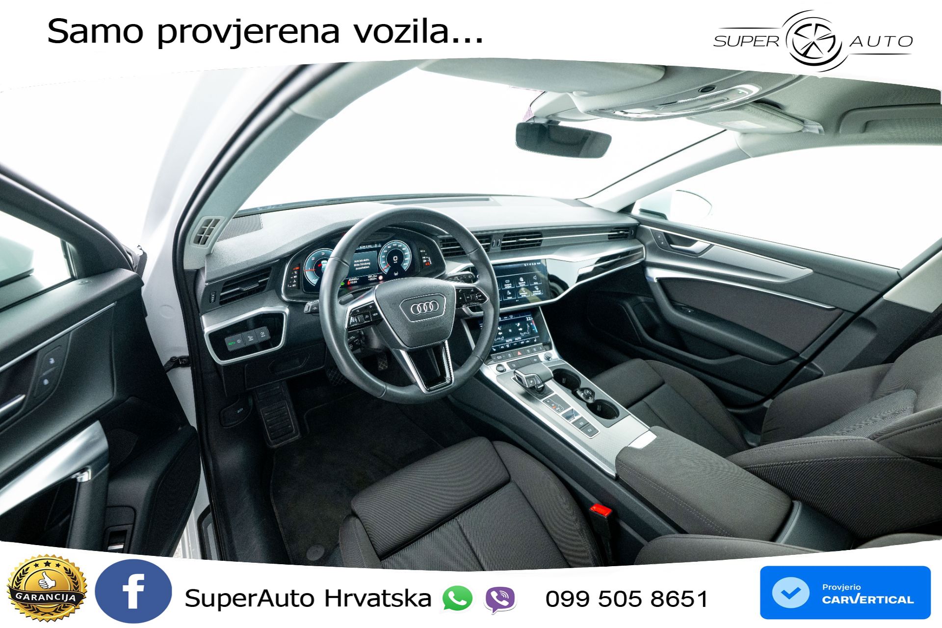 Audi A6 Avant 40 TDI quattro S tronic Advanced 204 KS, LED+ACC+GR SJED+KAM+VIRT