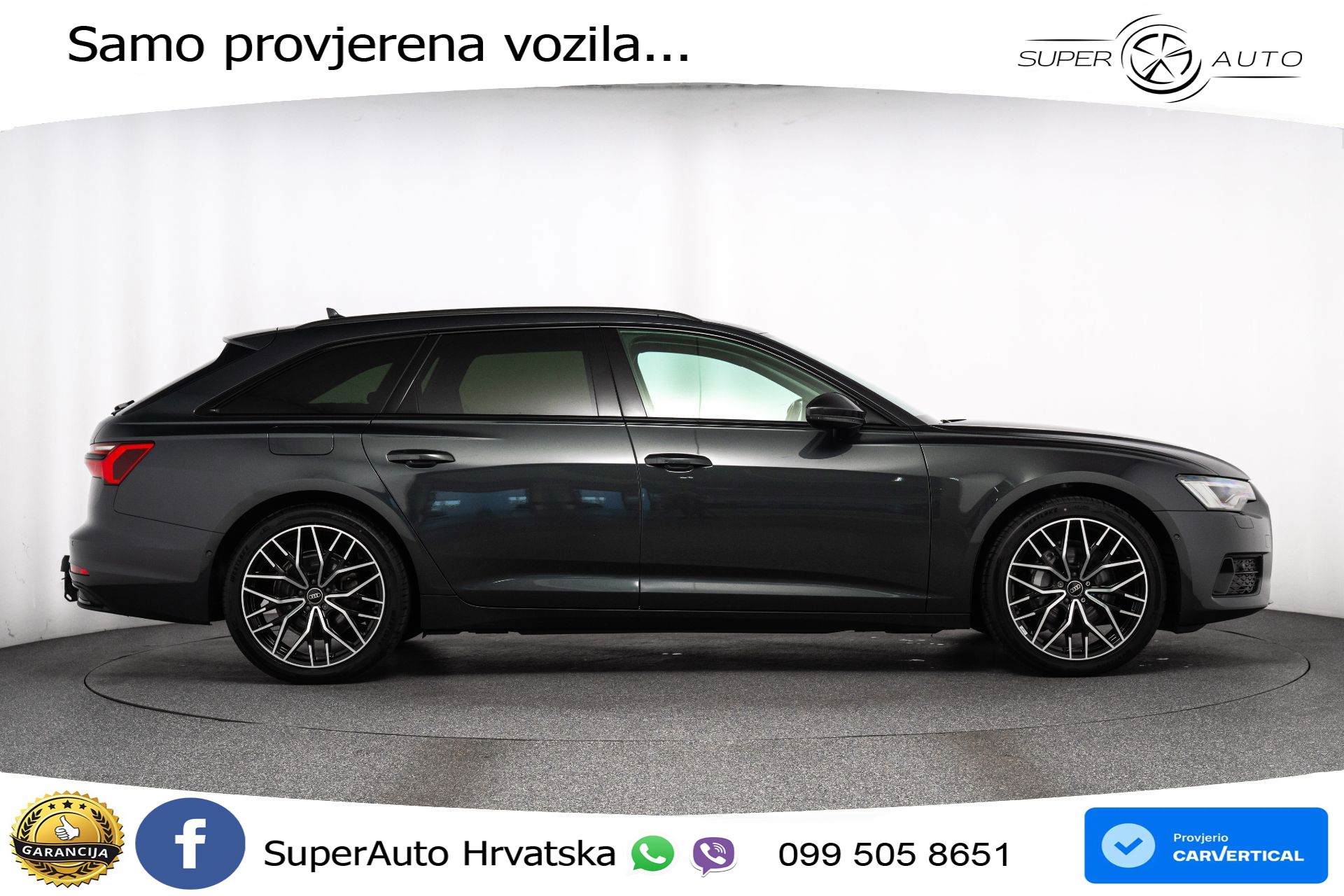 Audi A6 Avant 40 TDI quattro S tronic Advanced 204 KS, LED+ACC+GR SJED+KAM+VIRT