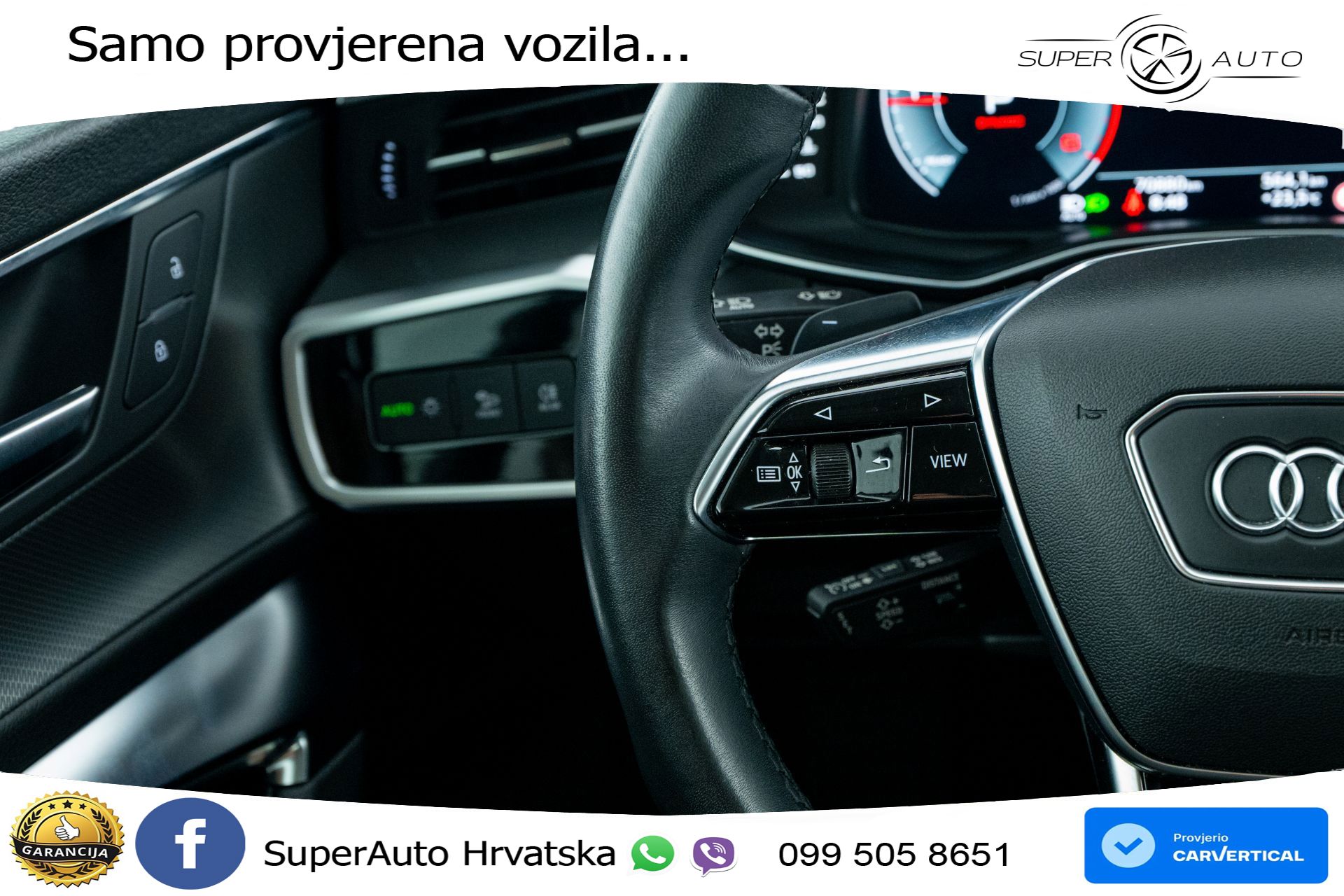 Audi A6 Avant 40 TDI quattro S tronic Advanced 204 KS, LED+ACC+GR SJED+KAM+VIRT