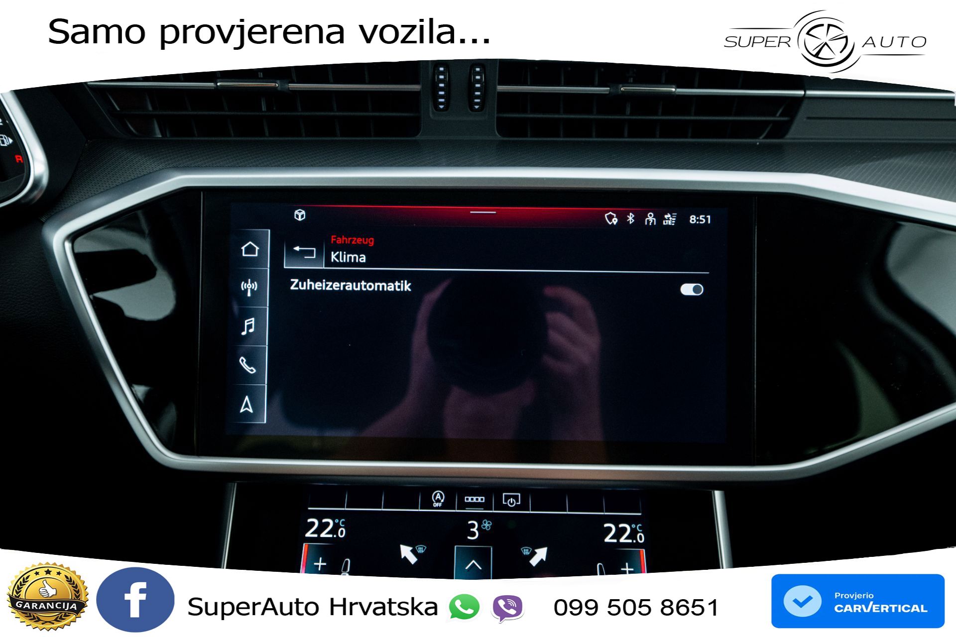 Audi A6 Avant 40 TDI quattro S tronic Advanced 204 KS, LED+ACC+GR SJED+KAM+VIRT