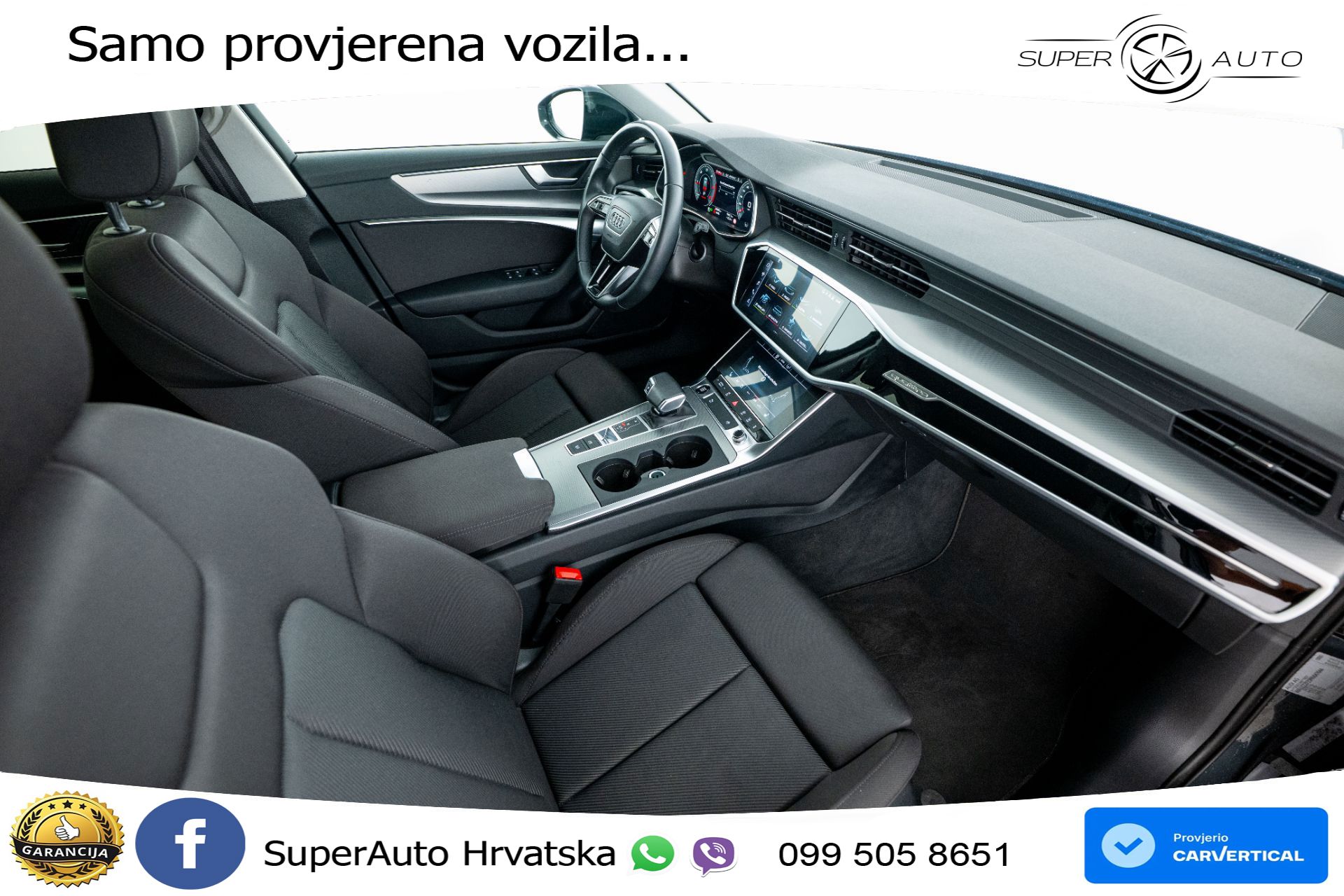 Audi A6 Avant 40 TDI quattro S tronic Advanced 204 KS, LED+ACC+GR SJED+KAM+VIRT