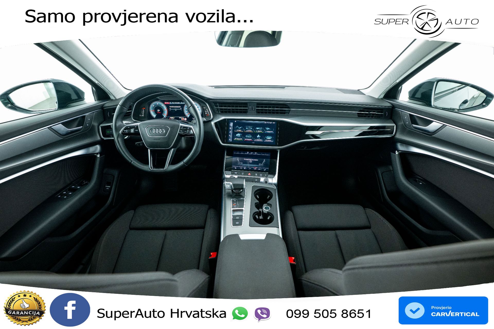 Audi A6 Avant 40 TDI quattro S tronic Advanced 204 KS, LED+ACC+GR SJED+KAM+VIRT