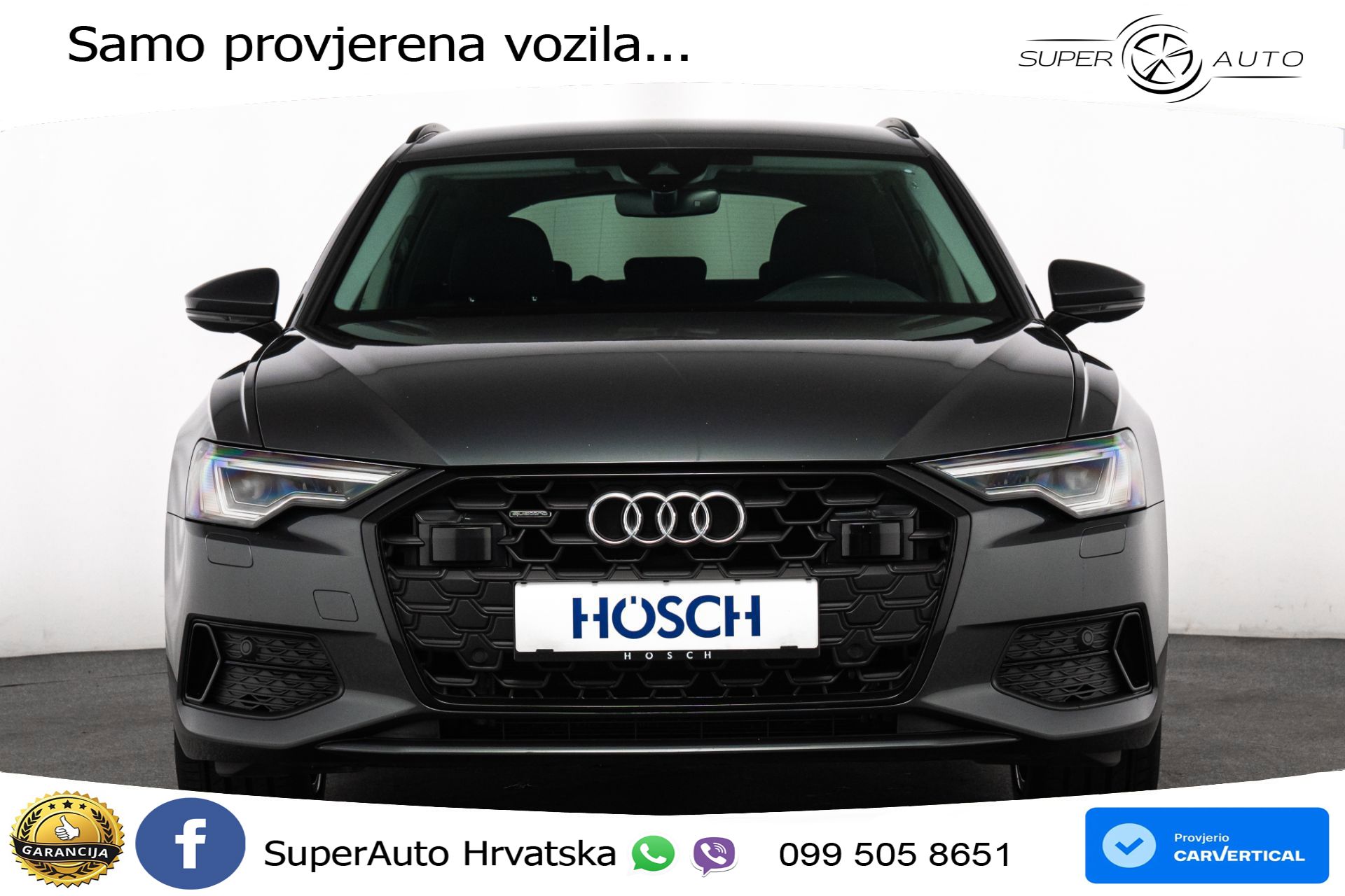 Audi A6 Avant 40 TDI quattro S tronic Advanced 204 KS, LED+ACC+GR SJED+KAM+VIRT