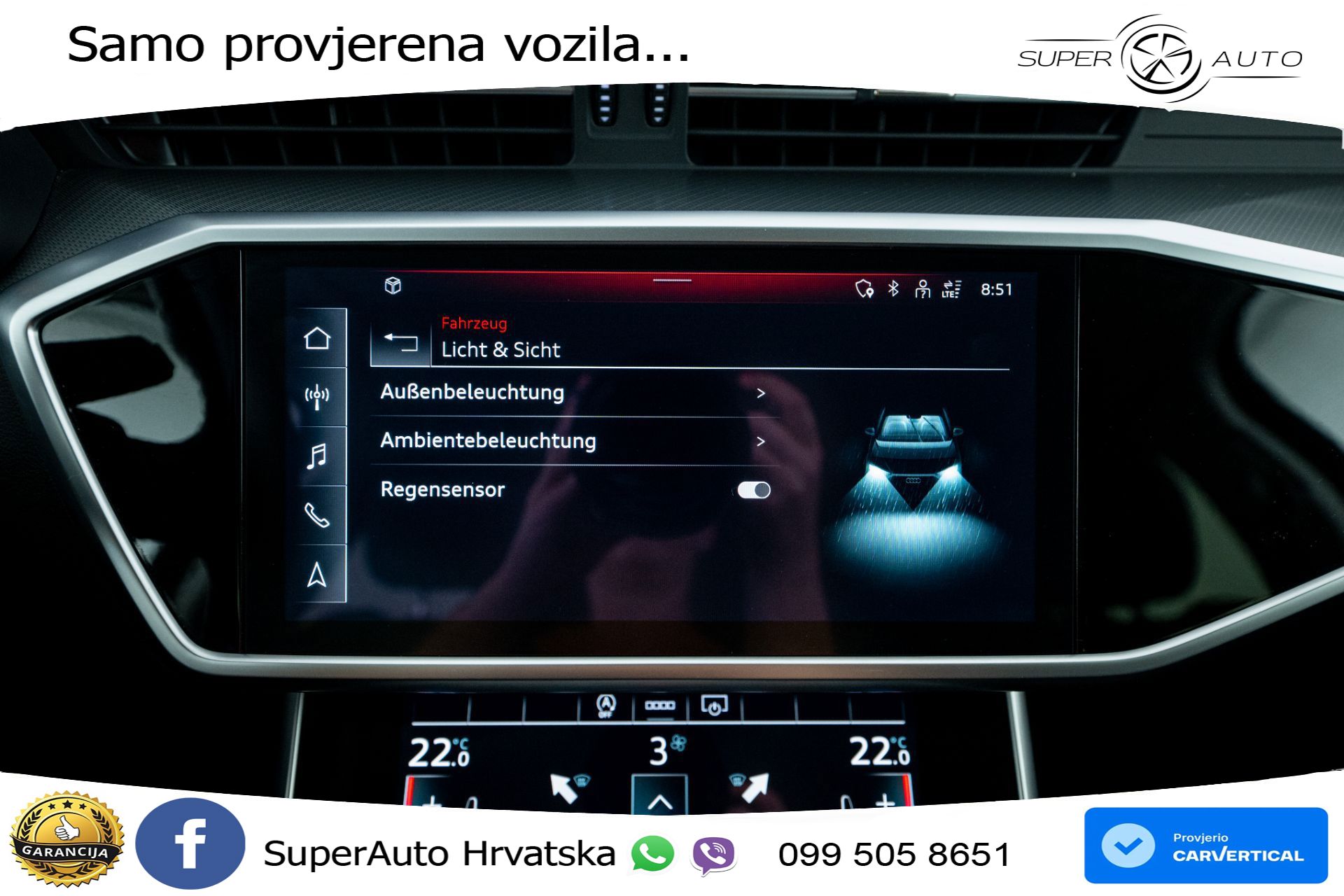 Audi A6 Avant 40 TDI quattro S tronic Advanced 204 KS, LED+ACC+GR SJED+KAM+VIRT