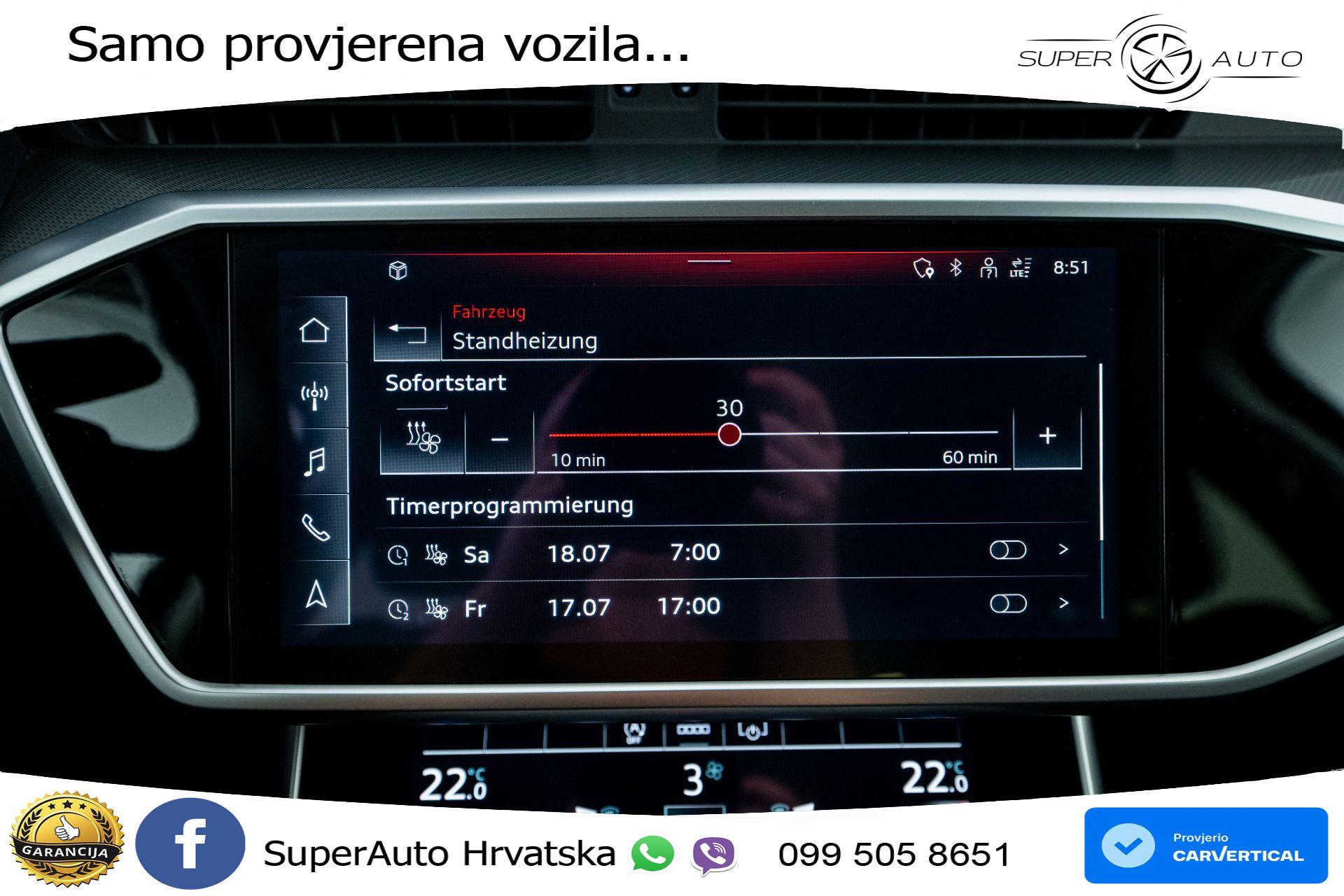 Audi A6 Avant 40 TDI quattro S tronic Advanced 204 KS, LED+ACC+GR SJED+KAM+VIRT