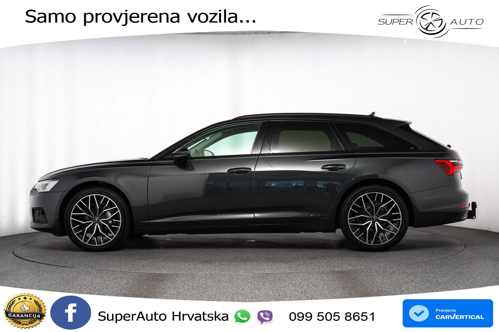 Audi A6 Avant 40 TDI quattro S tronic Advanced 204 KS, LED+ACC+GR SJED+KAM+VIRT