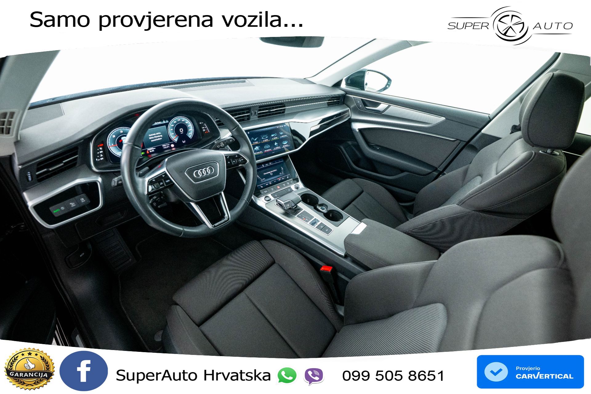 Audi A6 Avant 40 TDI quattro S tronic Advanced 204 KS, LED+ACC+GR SJED+KAM+VIRT
