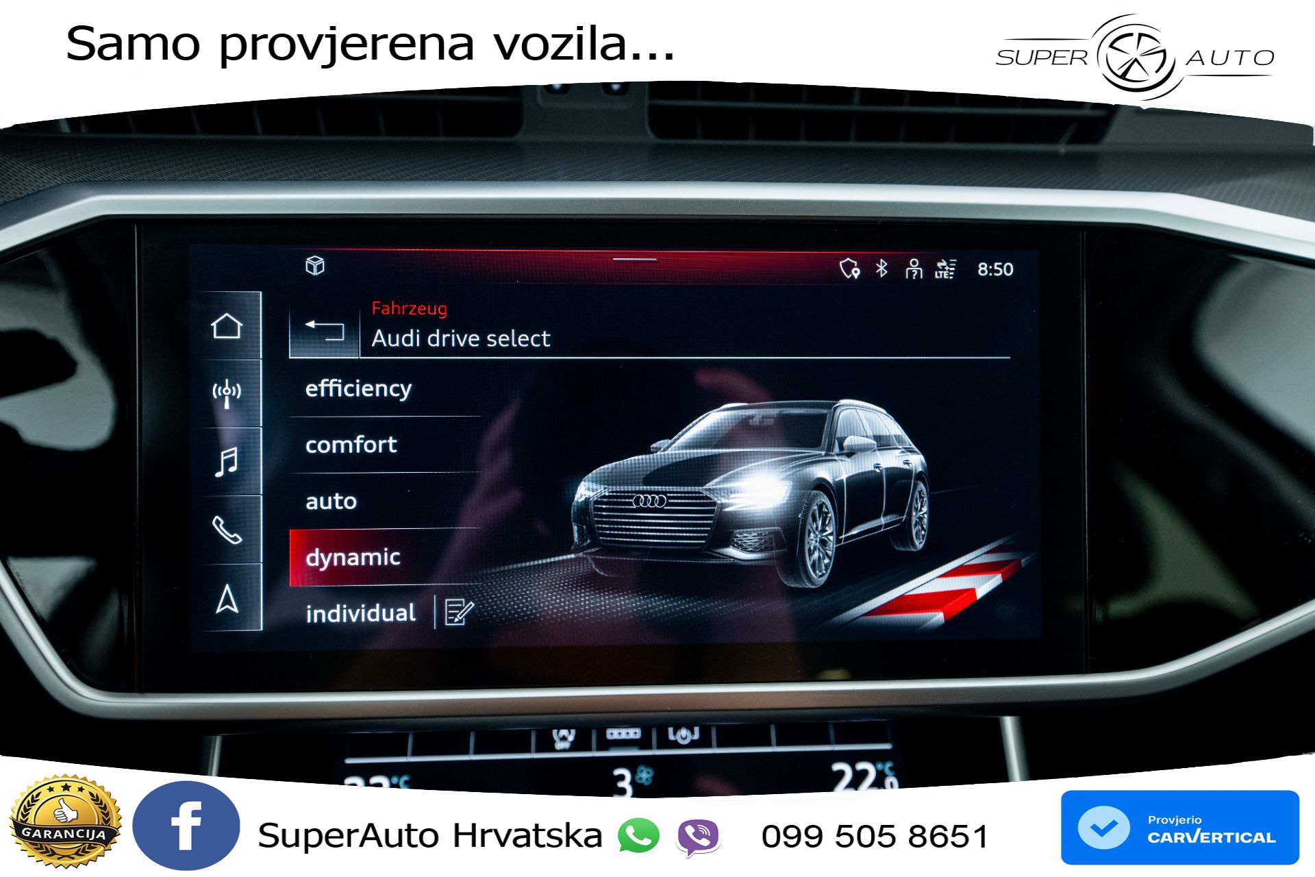 Audi A6 Avant 40 TDI quattro S tronic Advanced 204 KS, LED+ACC+GR SJED+KAM+VIRT